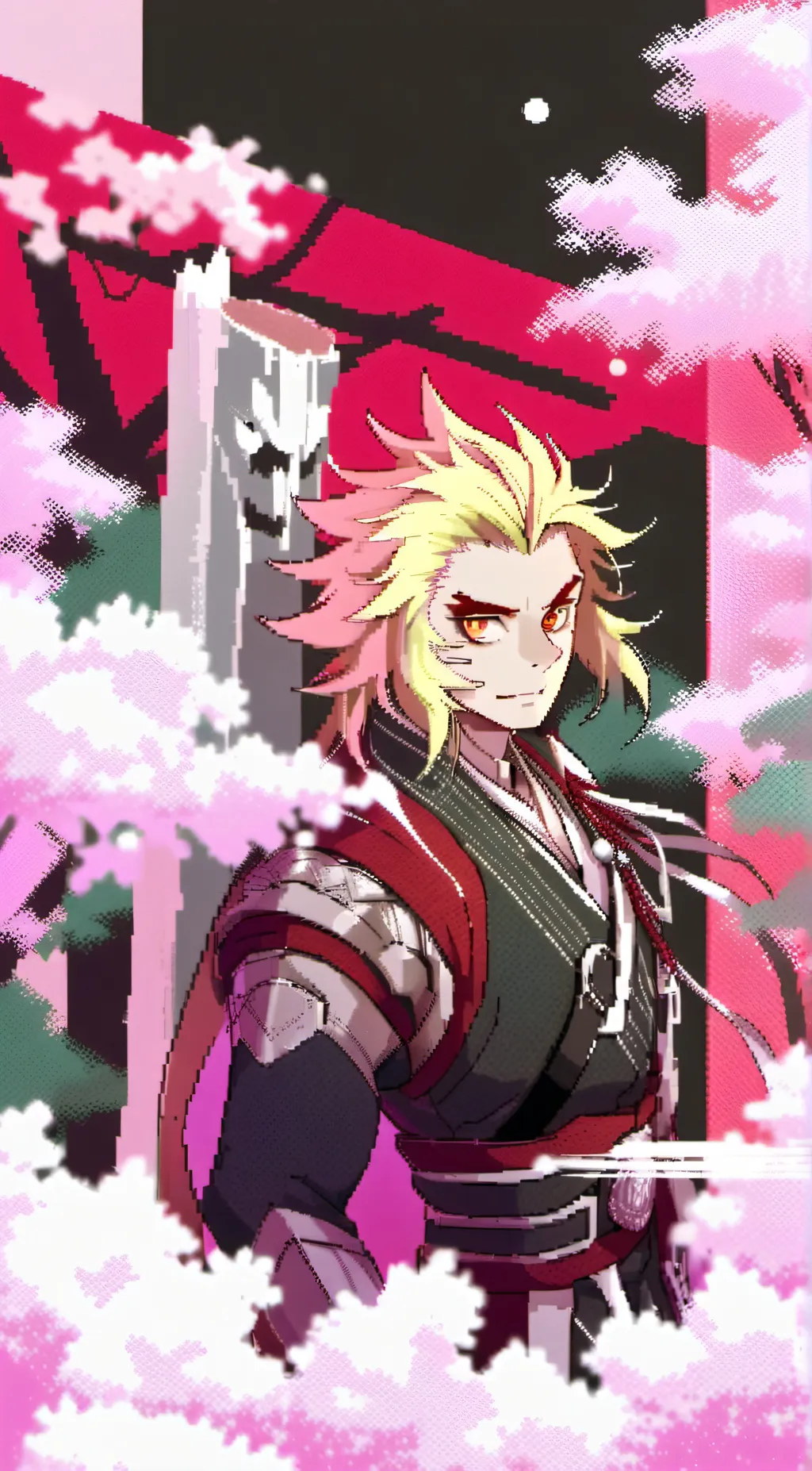 ai character: Rengoku🔥 background