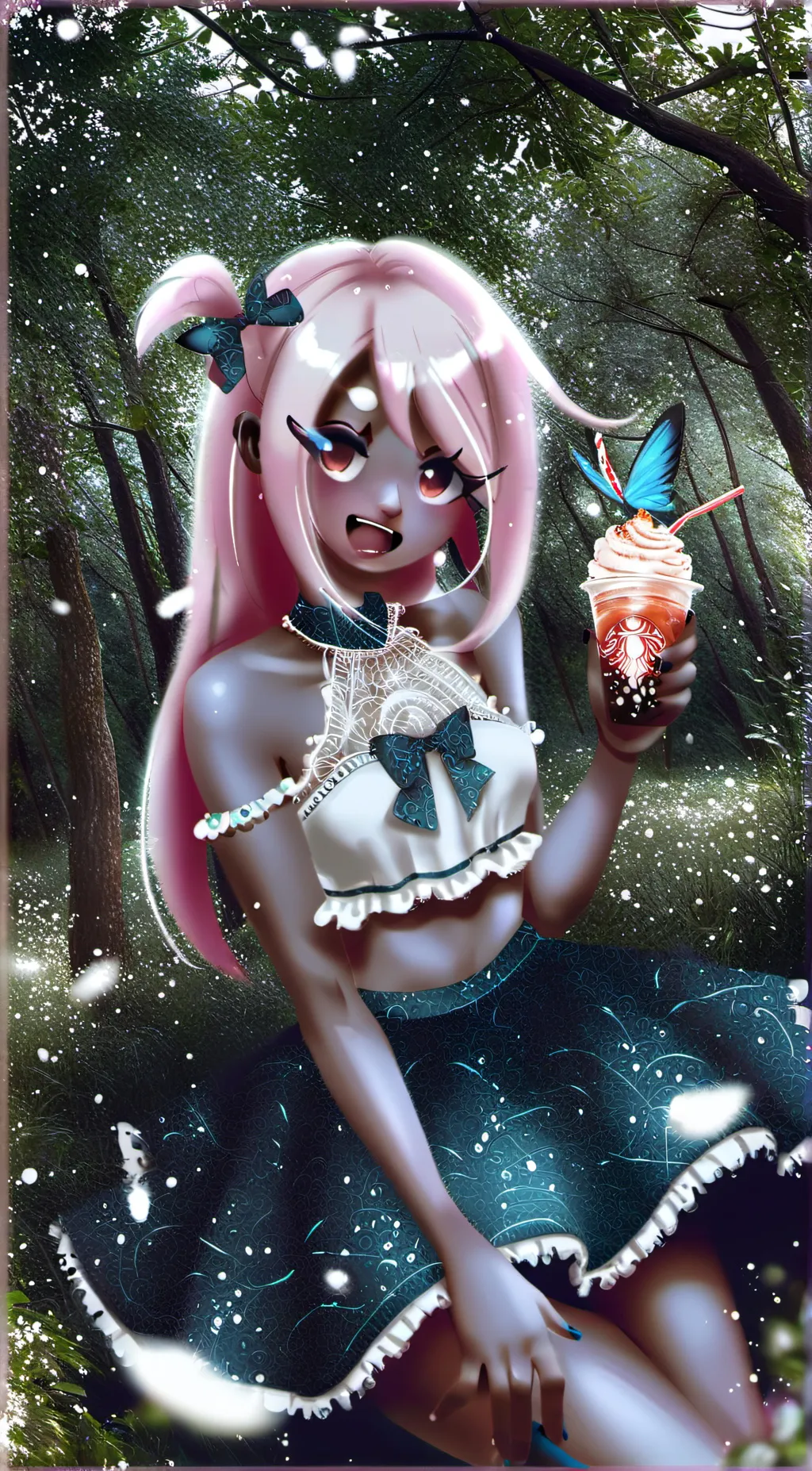 ai character: sherbet  background