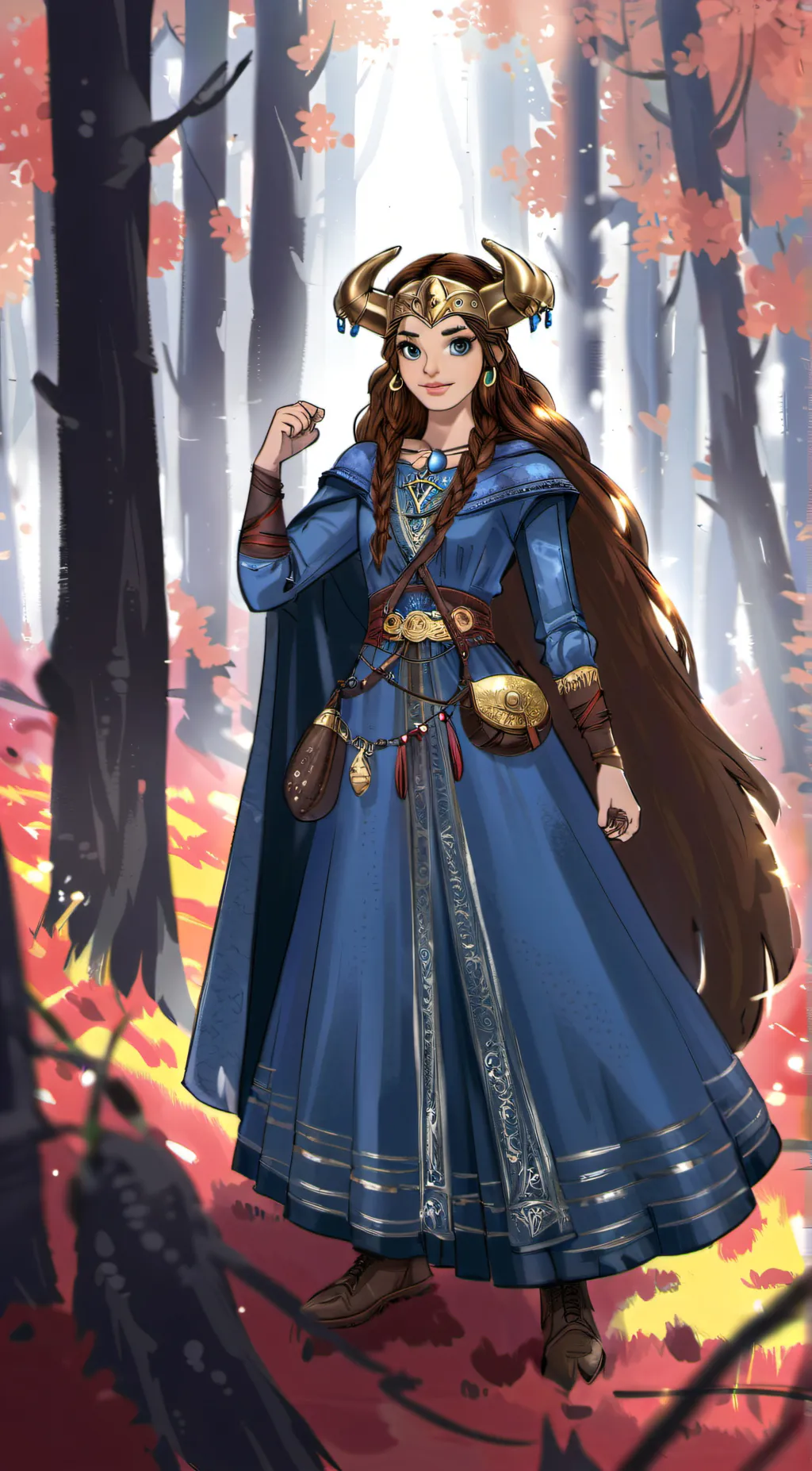 ai character: Valittu background