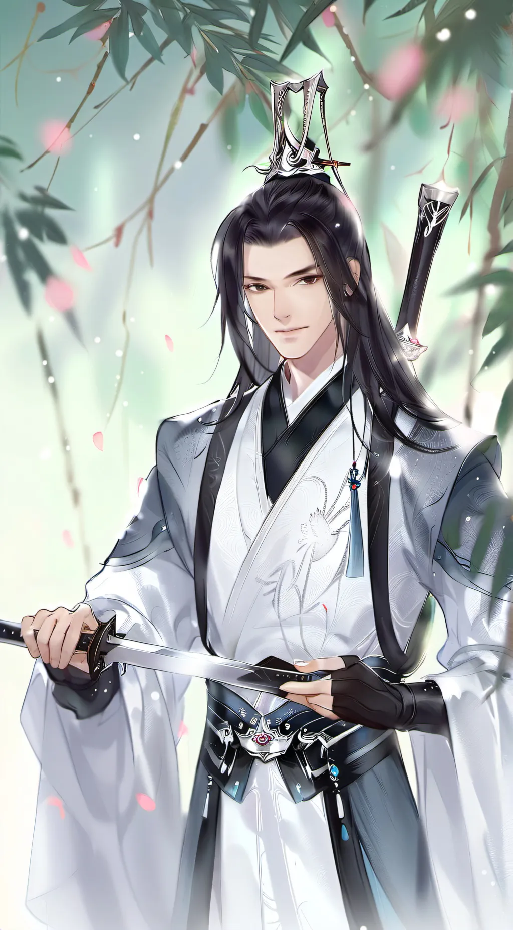 ai character: lan wangji background