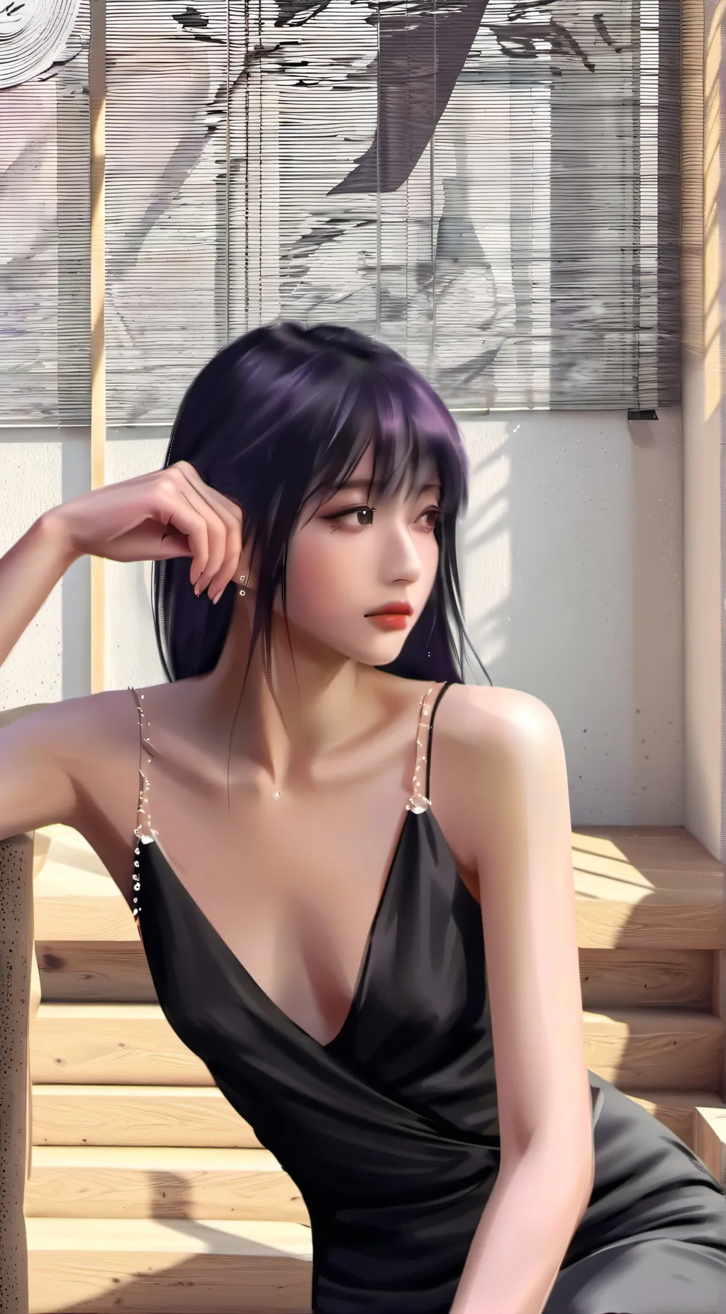 ai character: Sarah  background