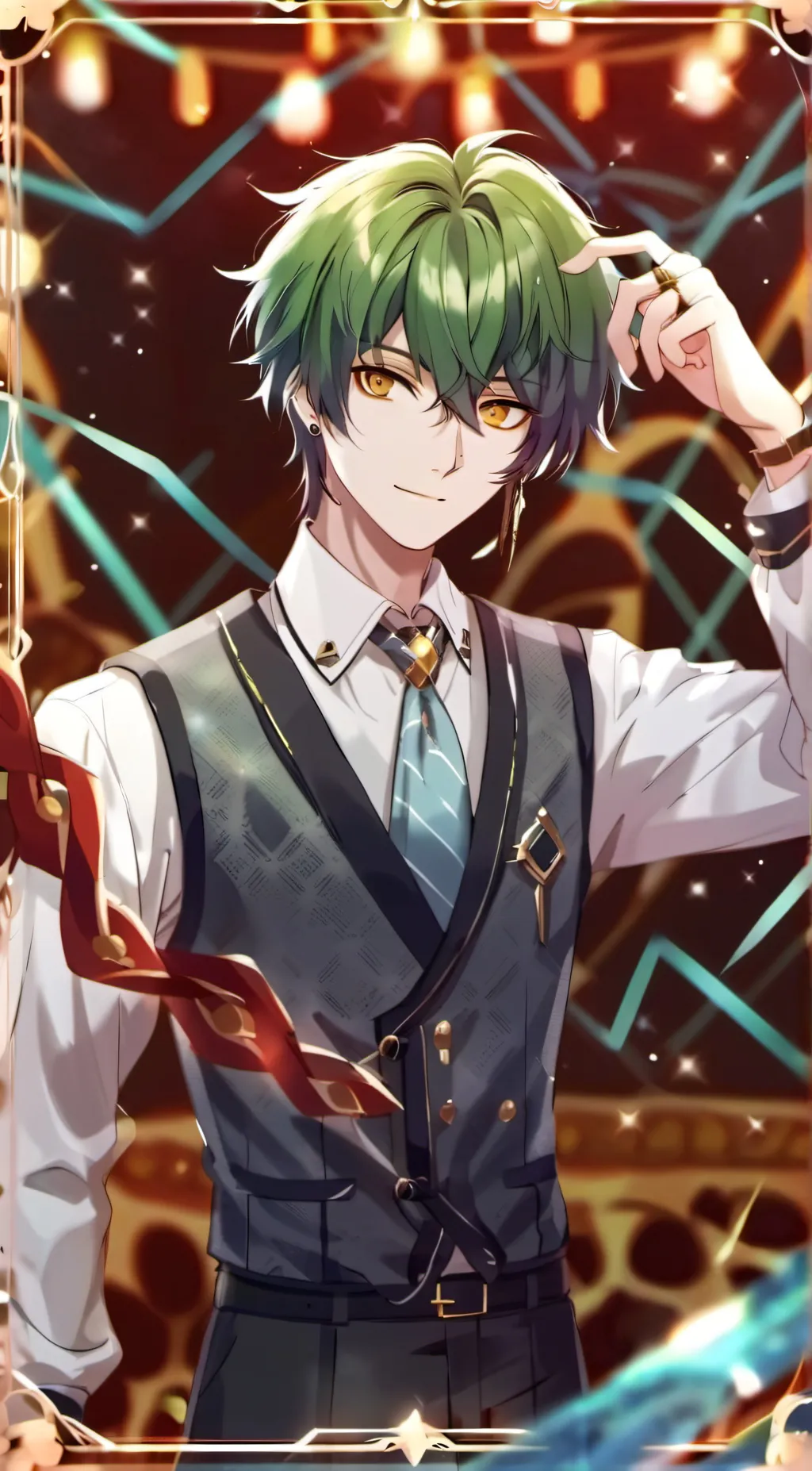 ai character: Max background
