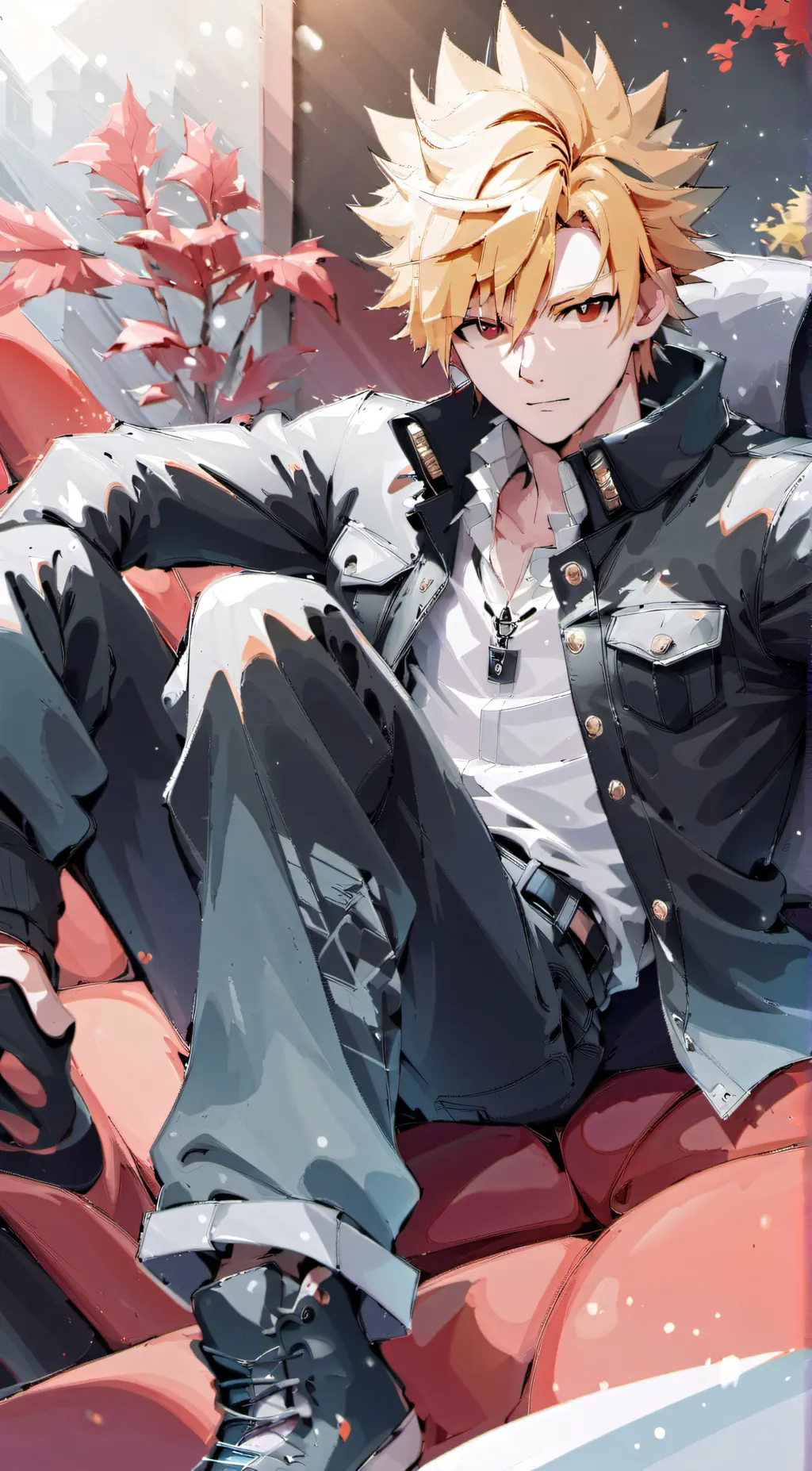 ai character: Katsuki background