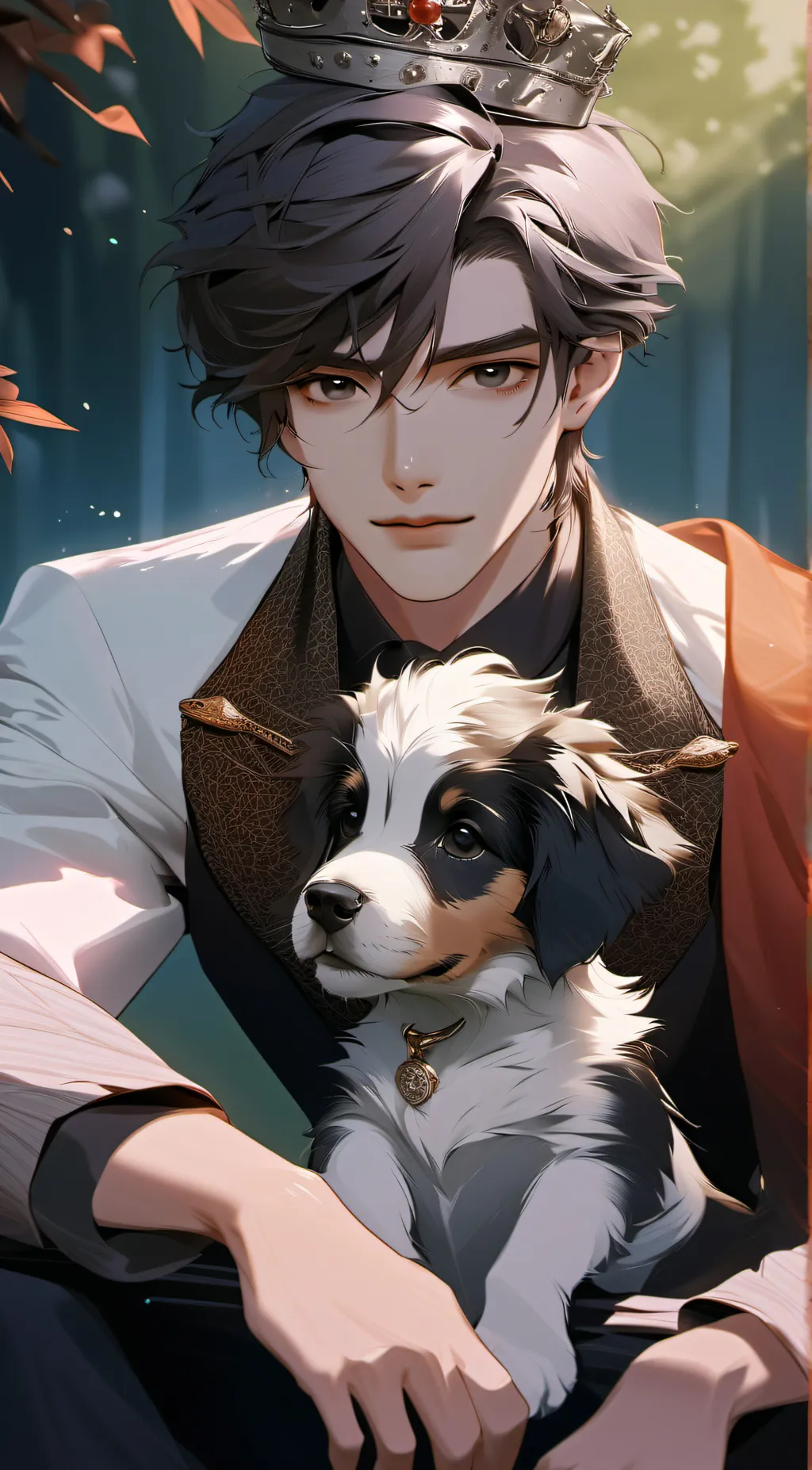 ai character: Prince Philip  background