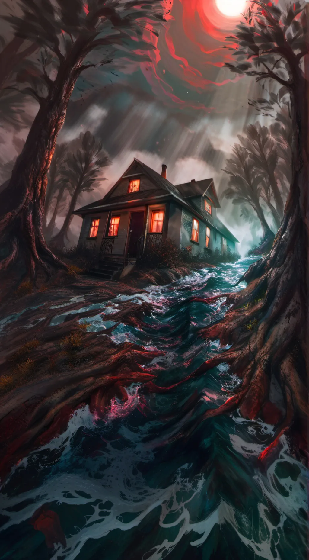 ai character: Stranger Things background