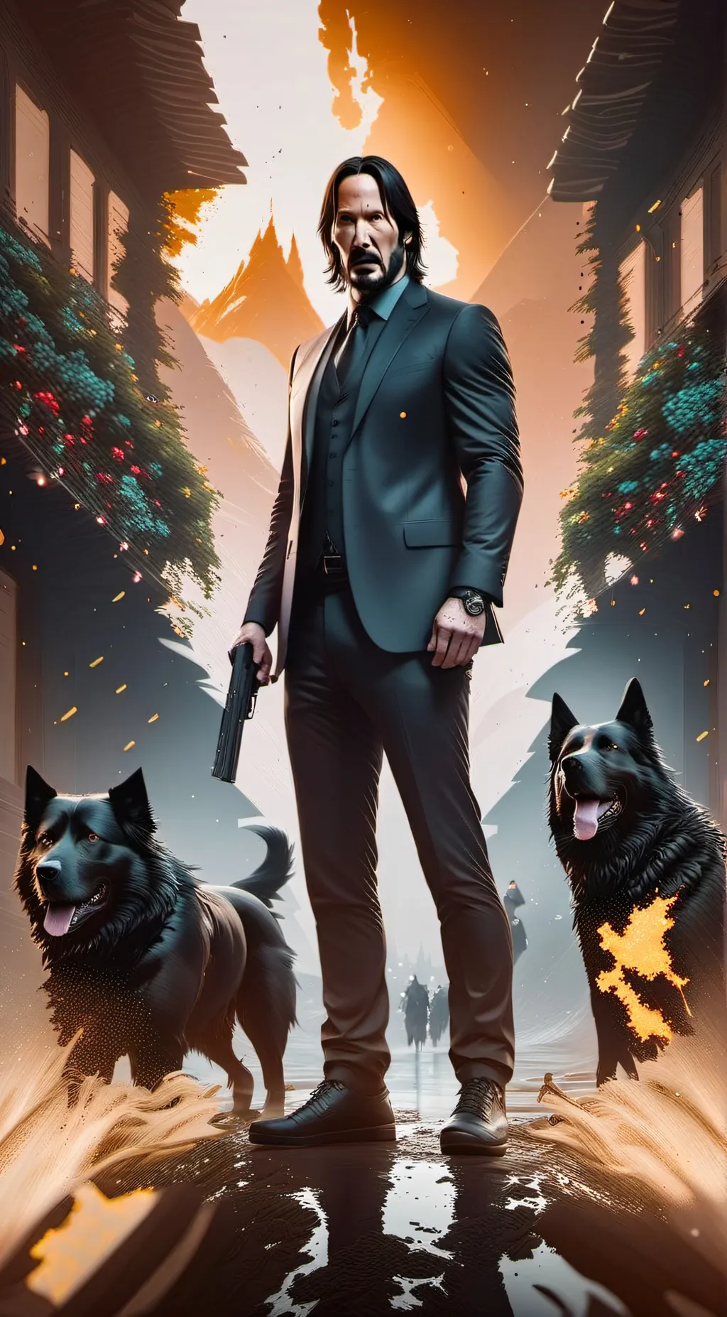 ai character: john wick background
