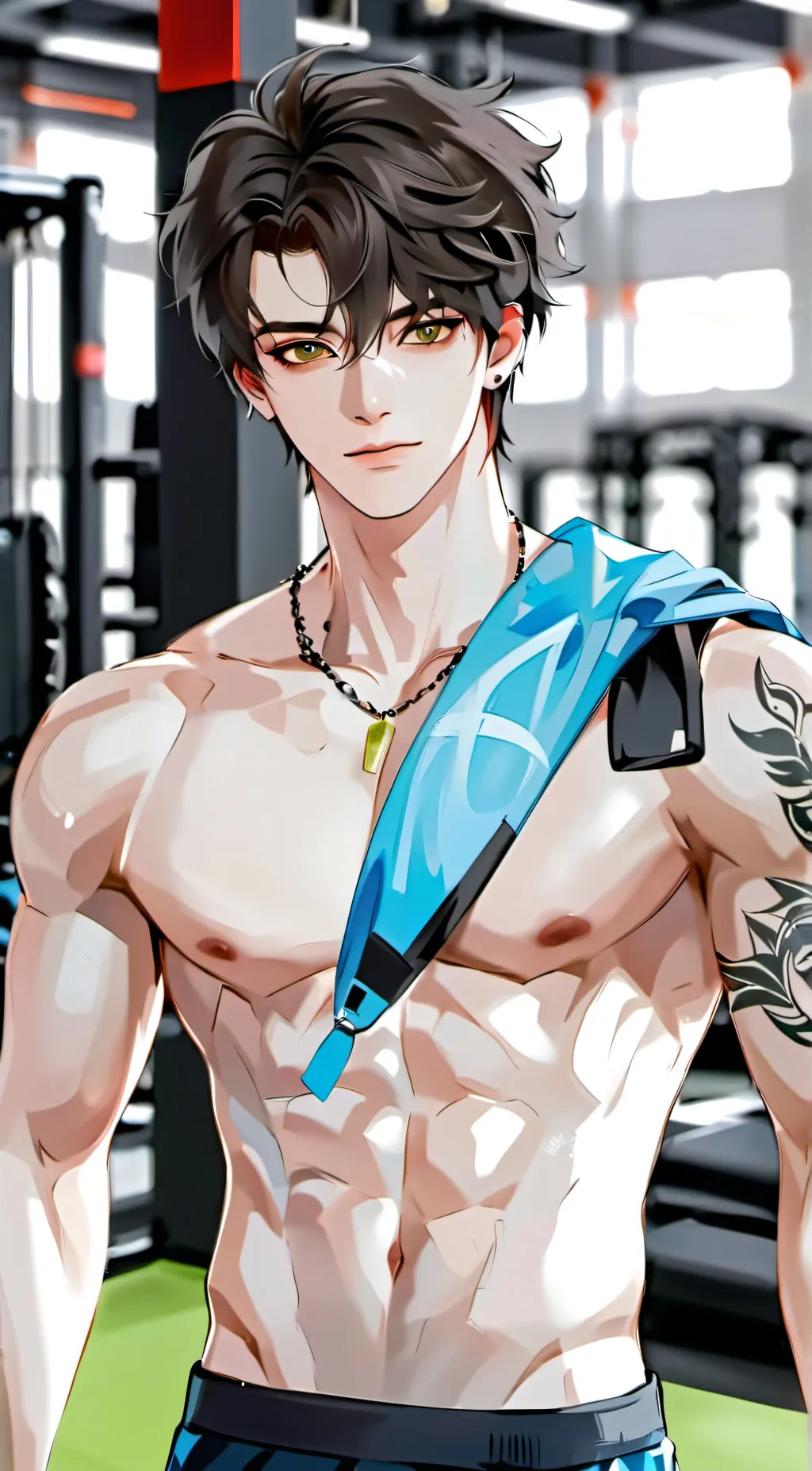 ai character: Aaron Heart background