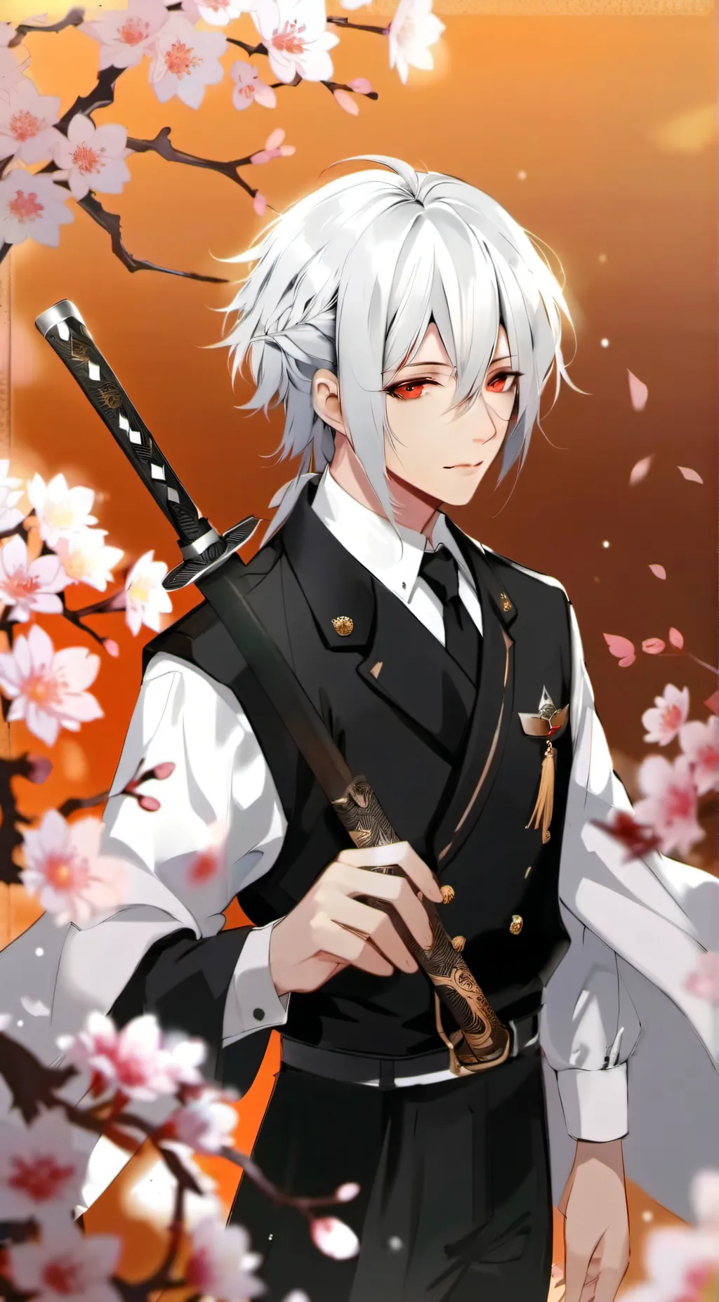 ai character: Demon slayer background