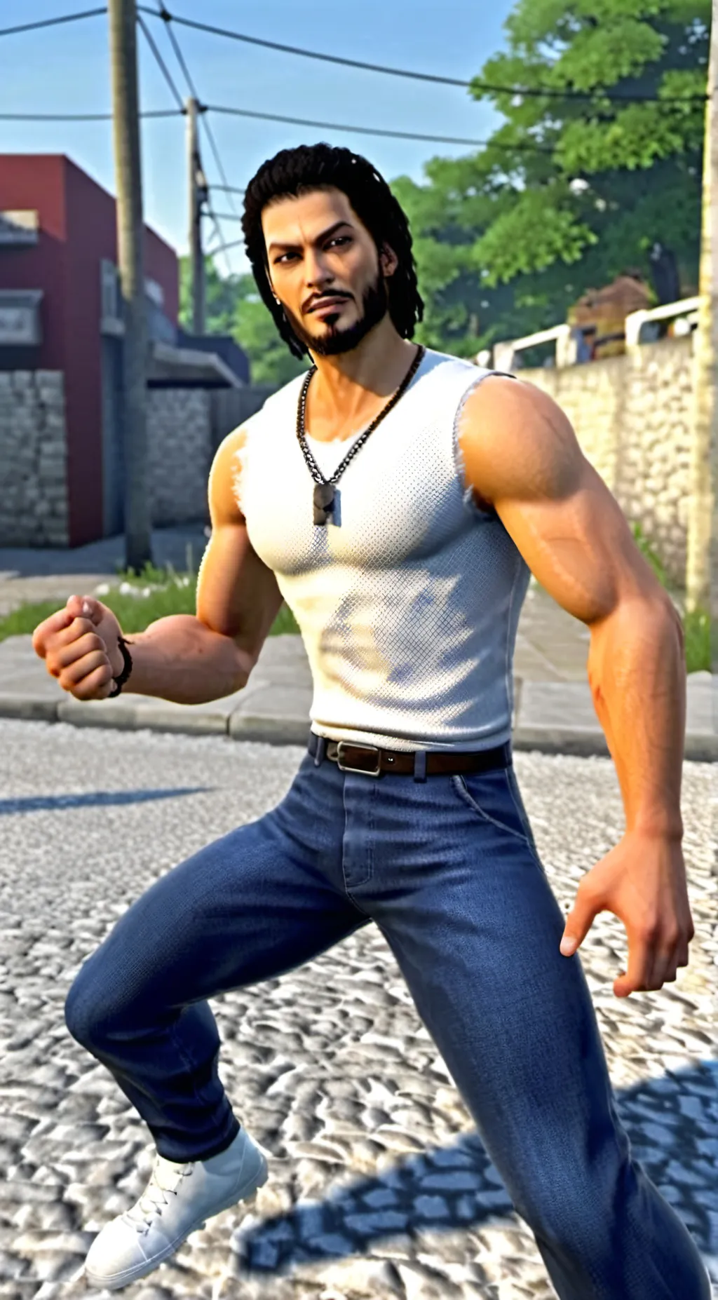 ai character: alex  background