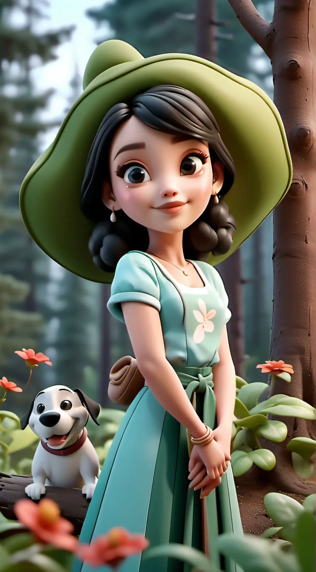 ai character: H background