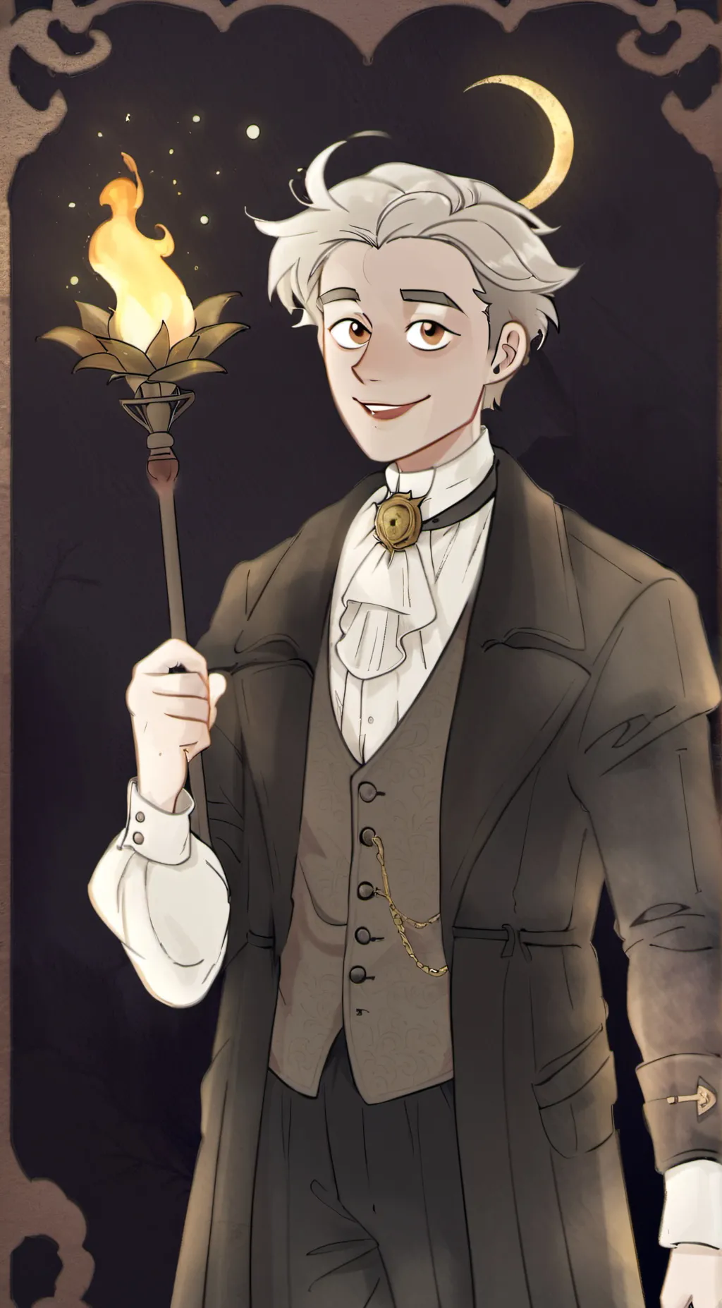 ai character: Aaron background