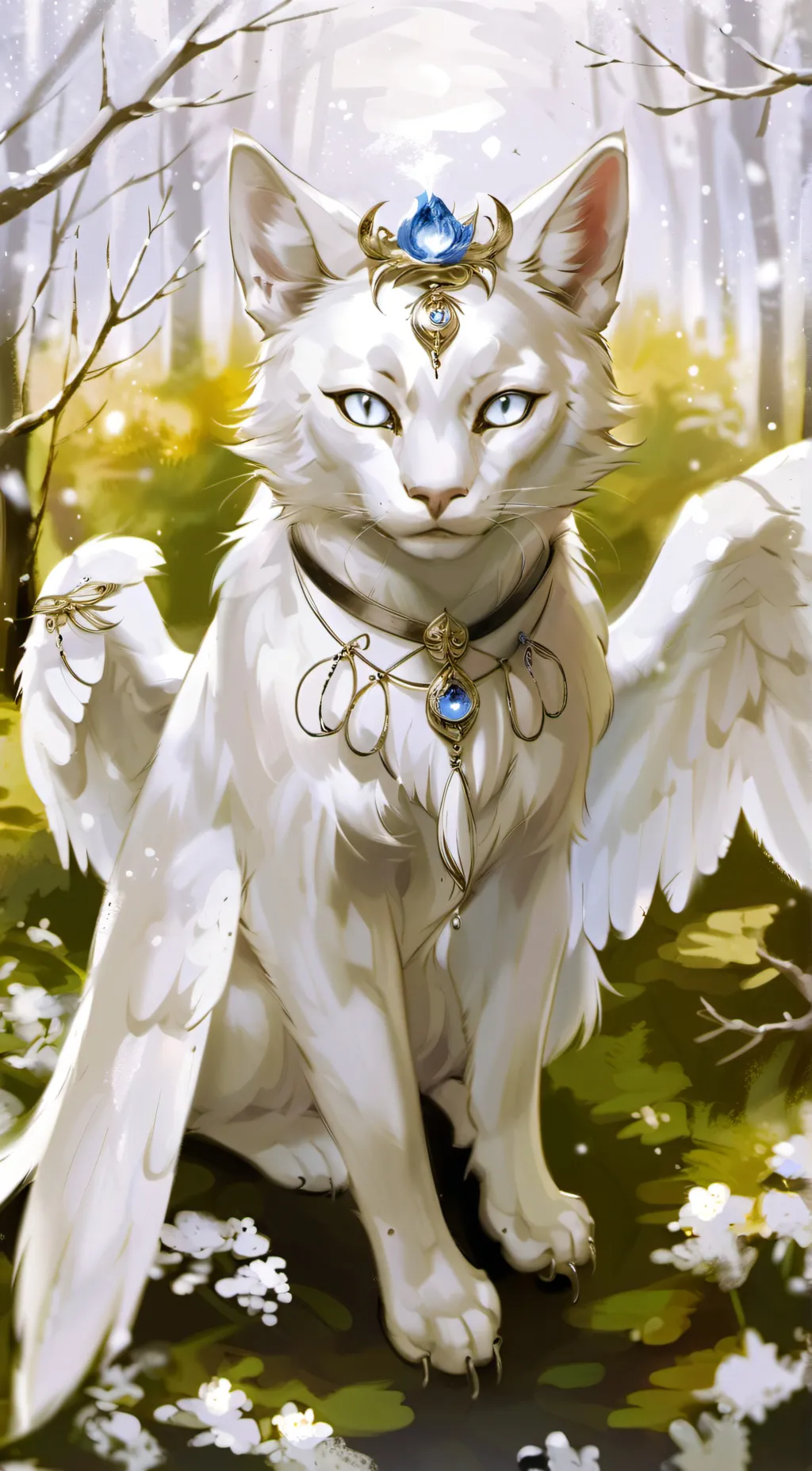 ai character: +Wisteria’Frost+ background