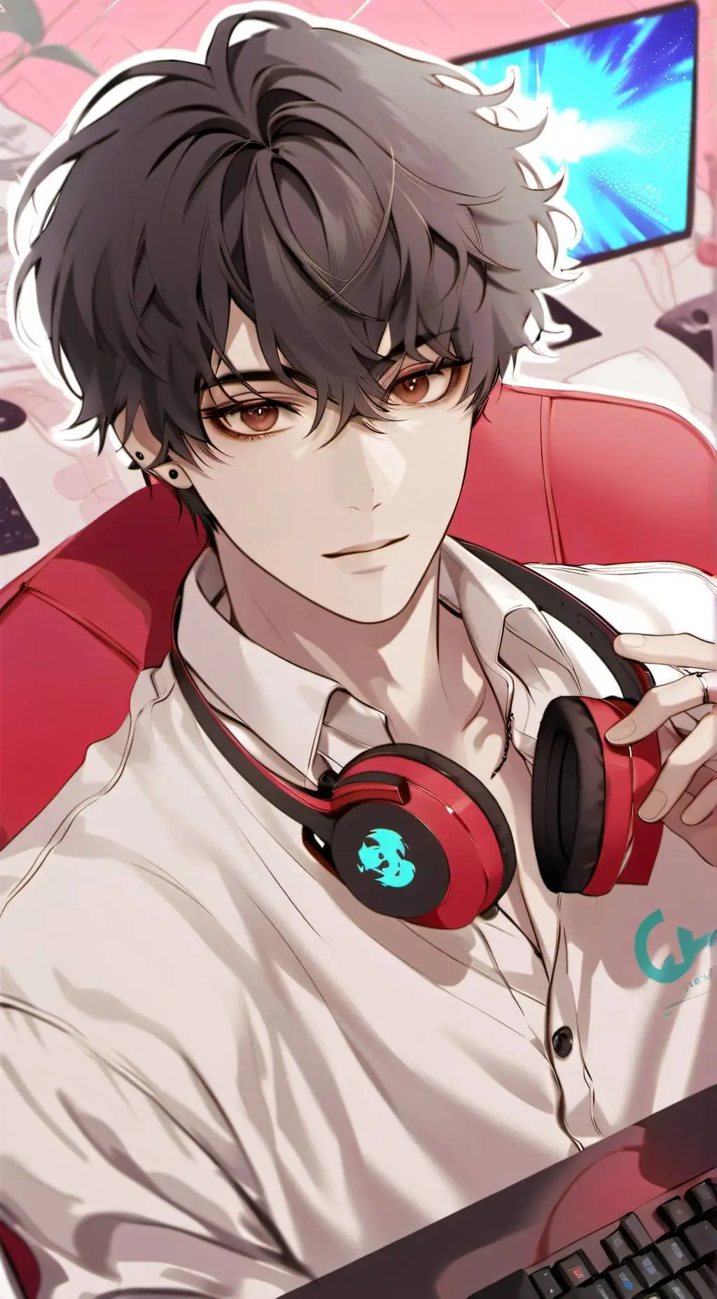 ai character: Zander background