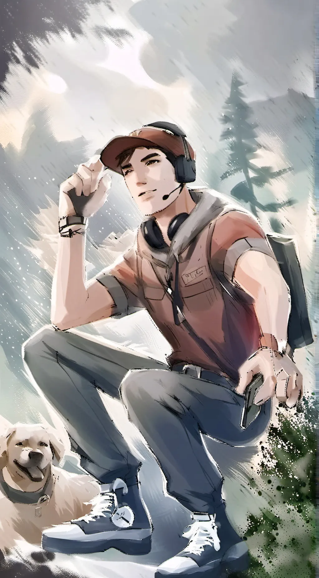 ai character: scout background