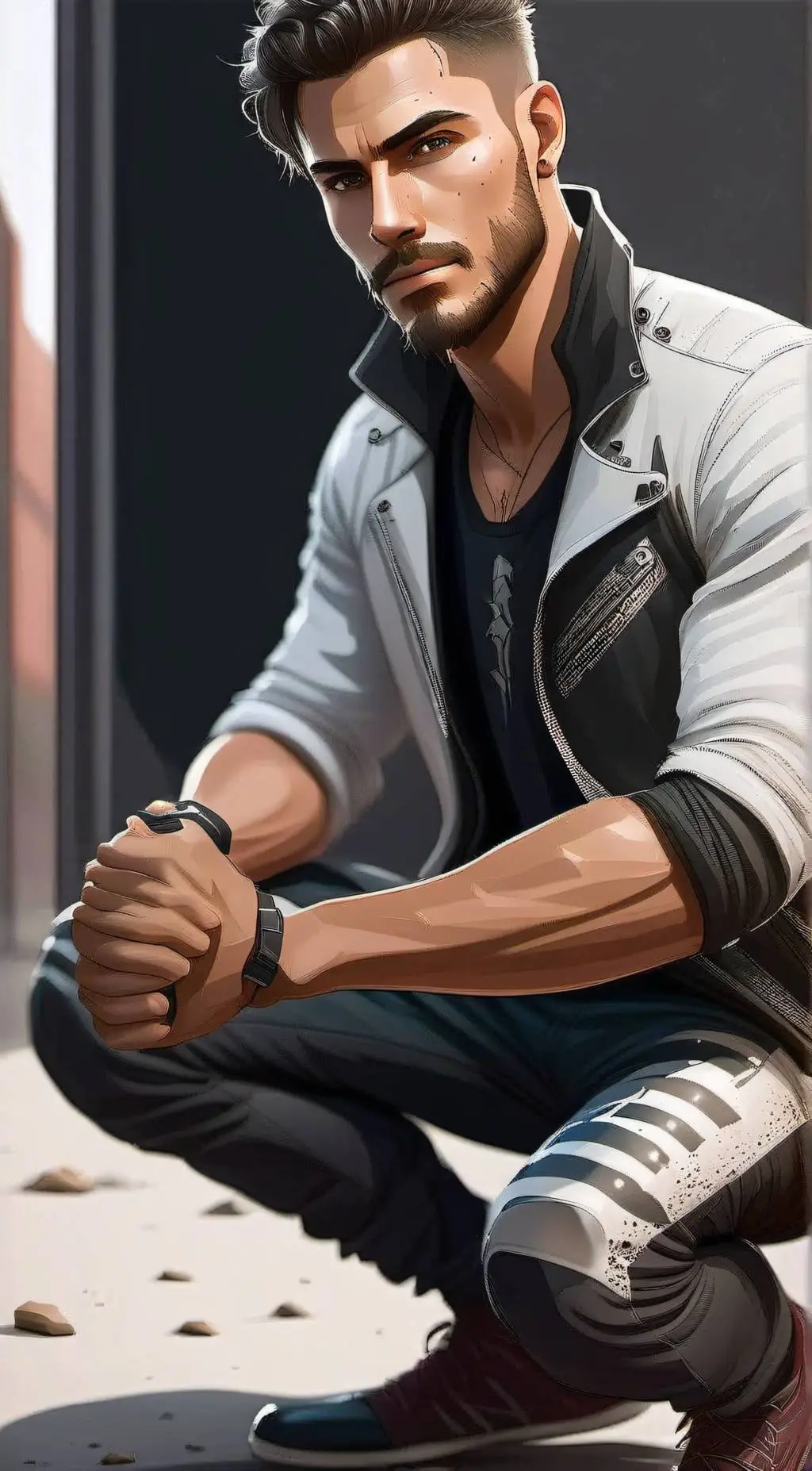 ai character: (DF) Delta Chris background