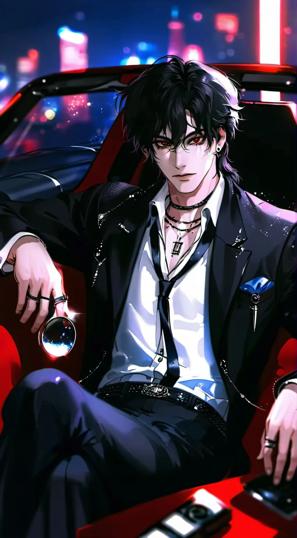 ai character: damon background