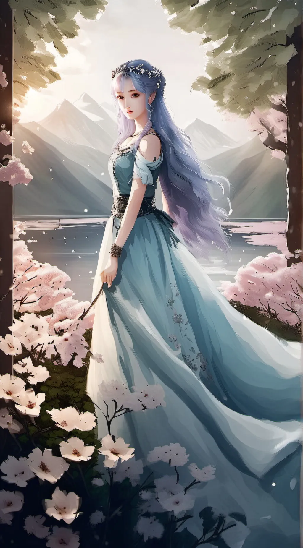 ai character: tapops background