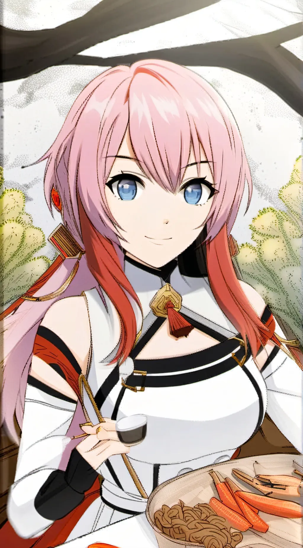 ai character: Mei Mei background