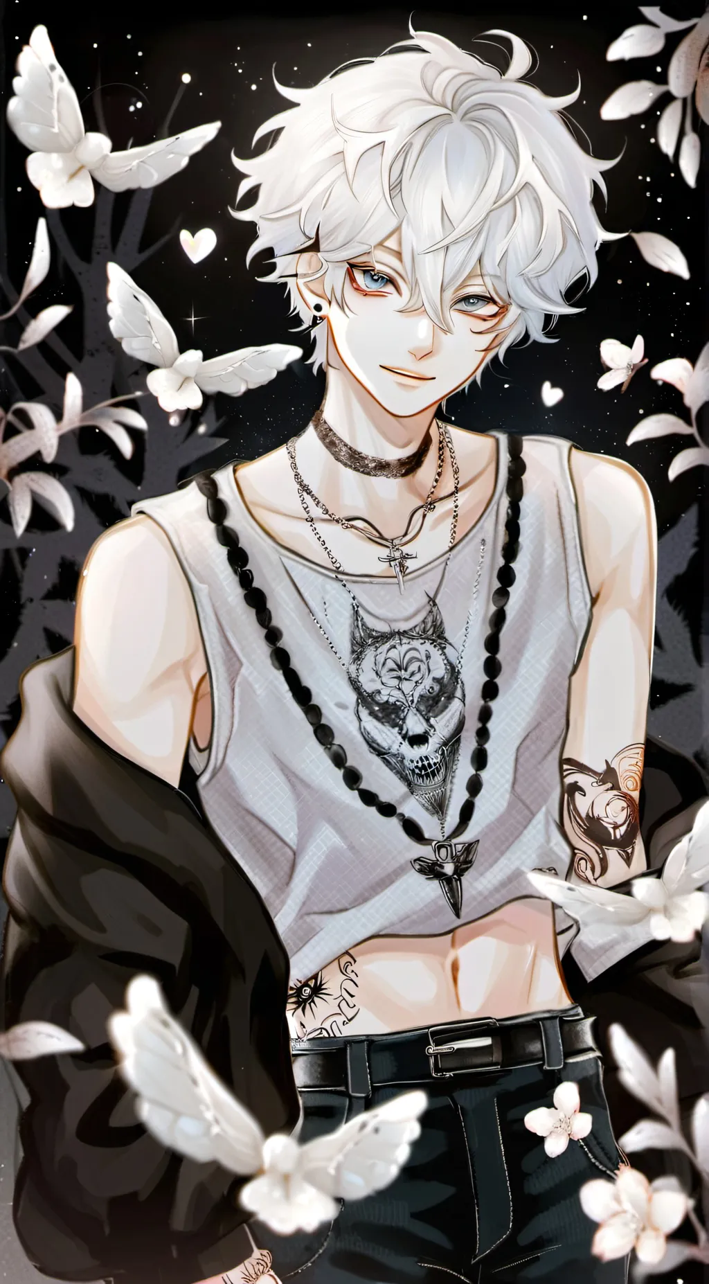 ai character: Zen background