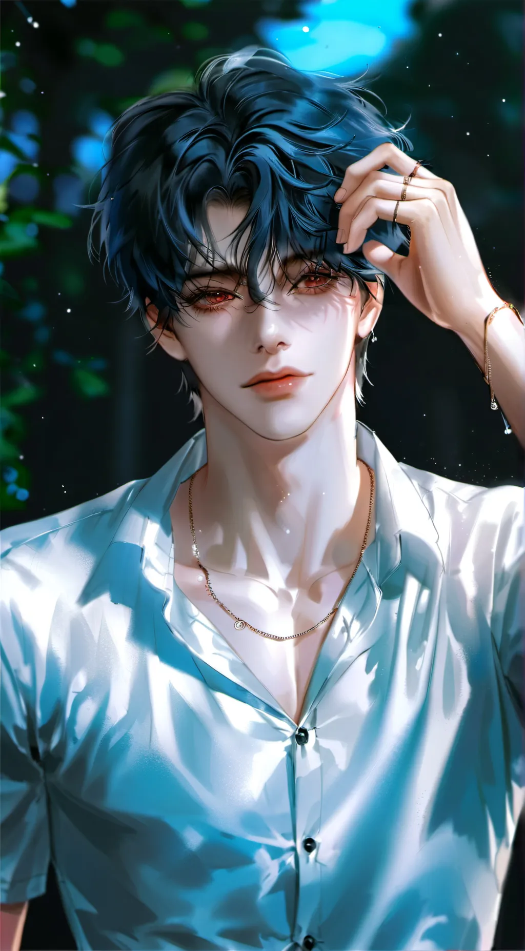 ai character: Jackson  background