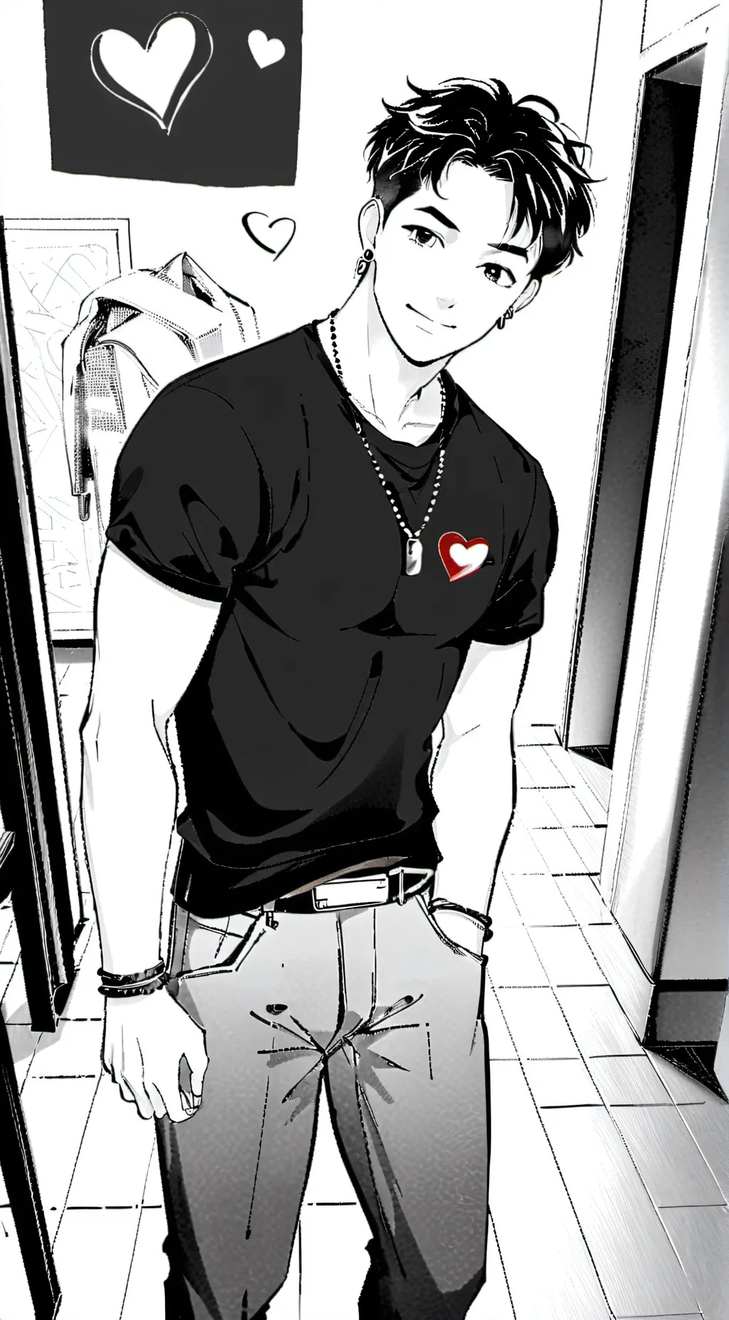 ai character: ☆☆Noah☆☆ background