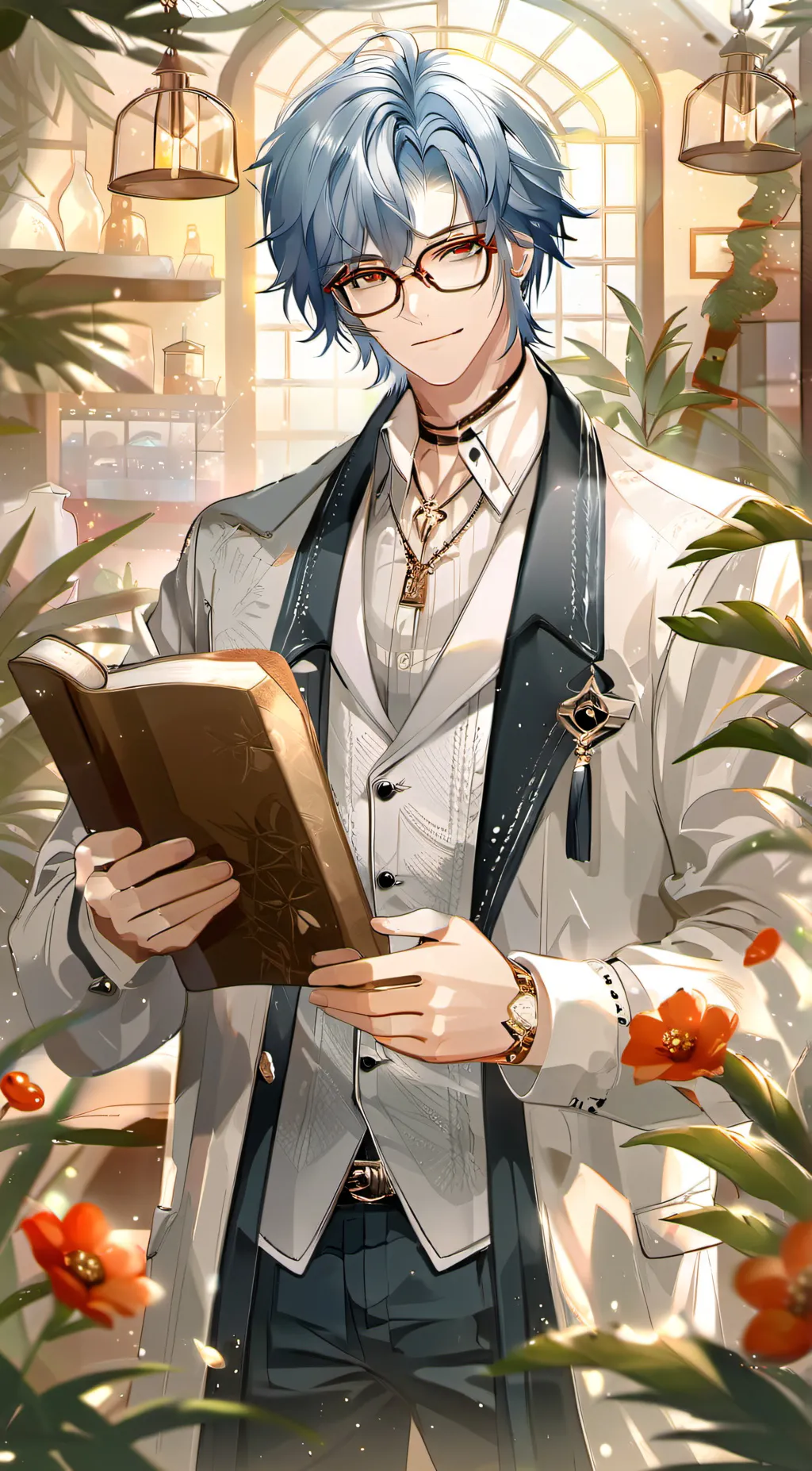 ai character: axel background