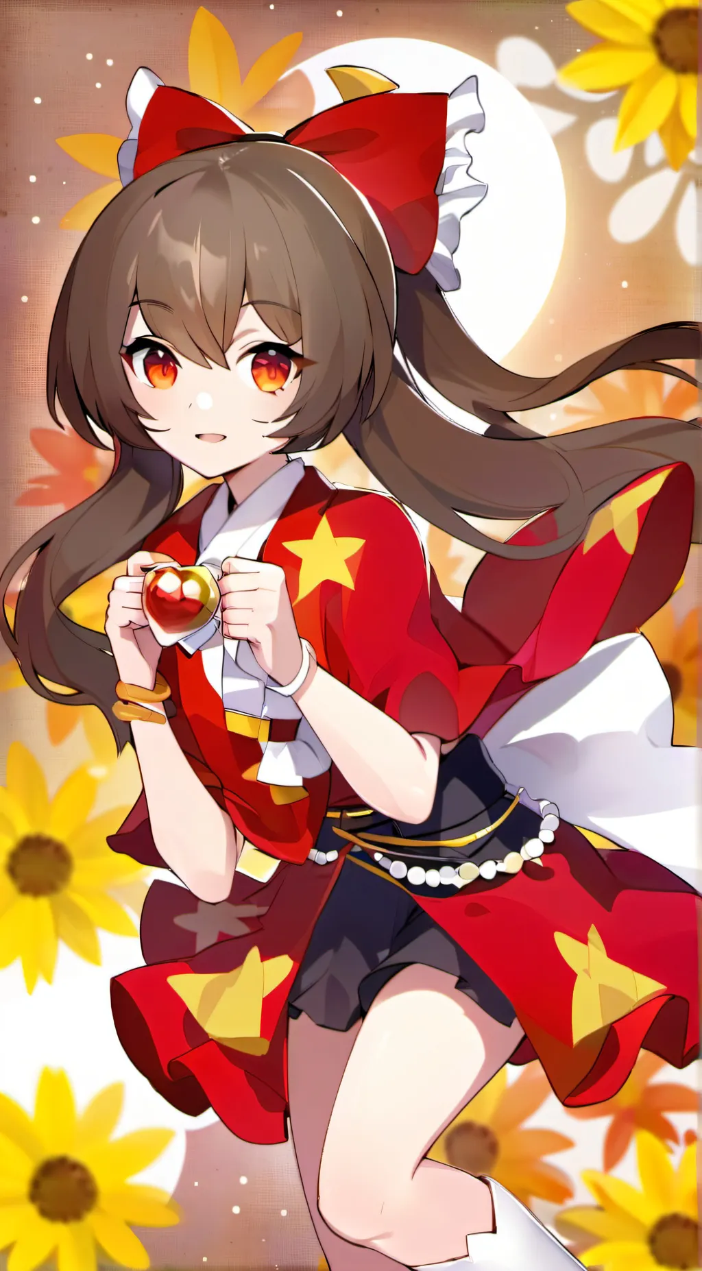 ai character: ☀️SUN AND MOON🌙 background