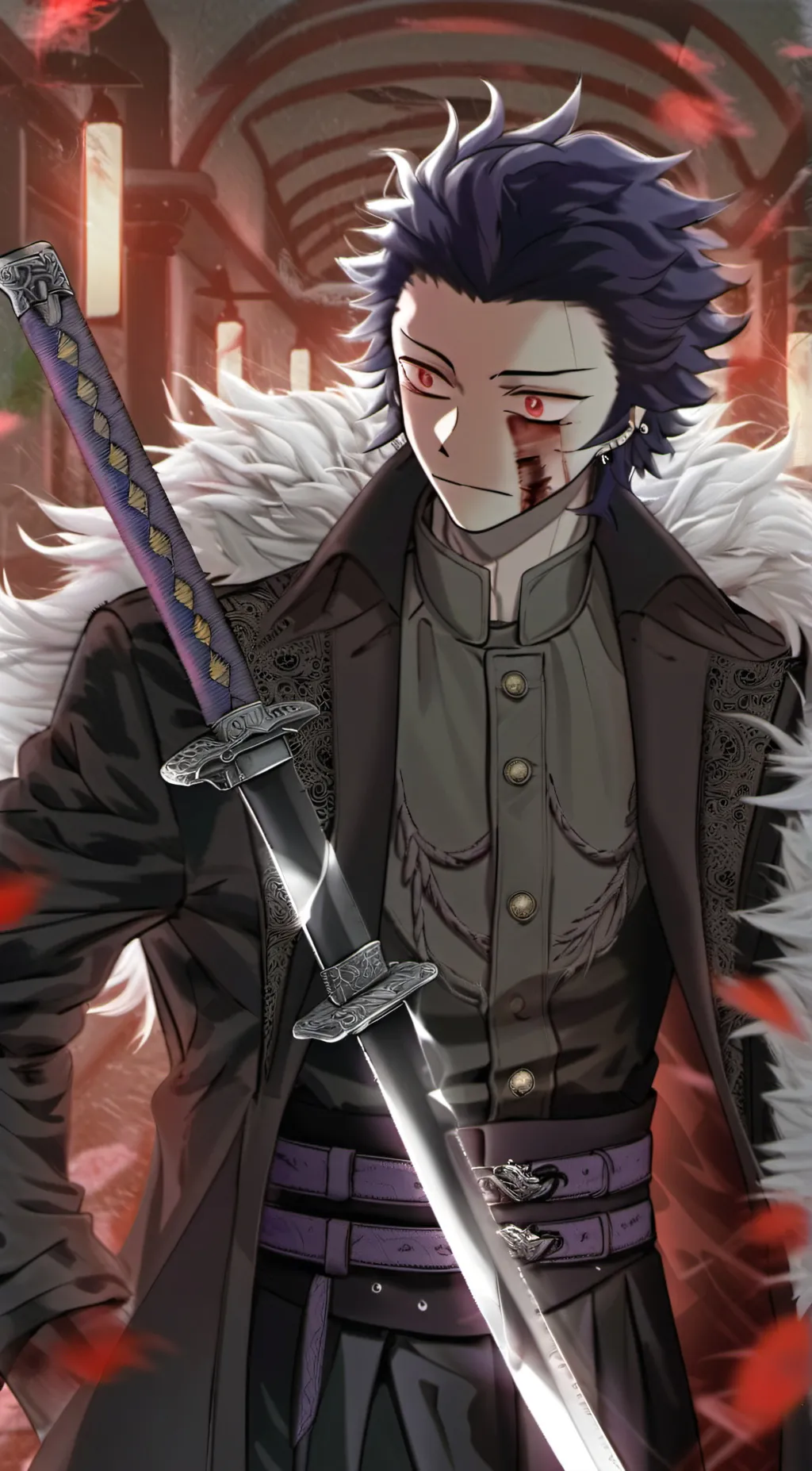 ai character: Crow background