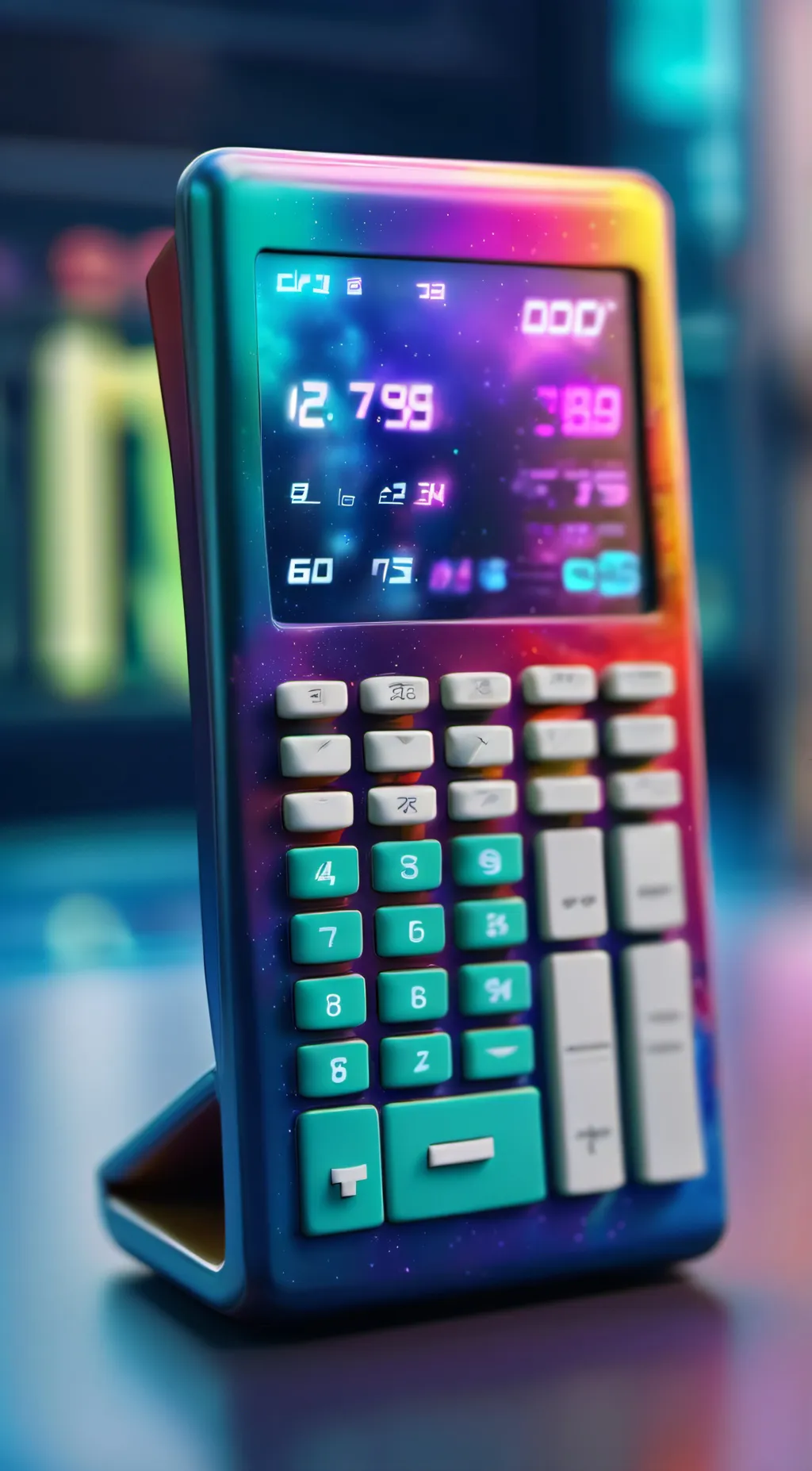 ai character: BFF Calculator~💞 background