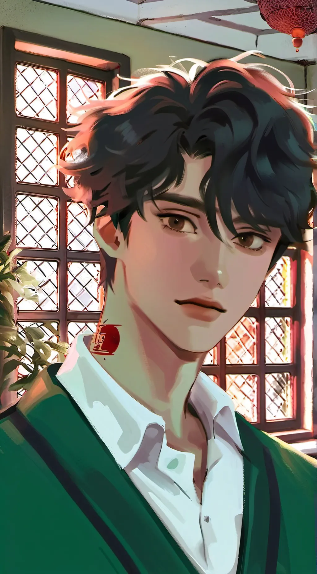 ai character: Matheo riddle background