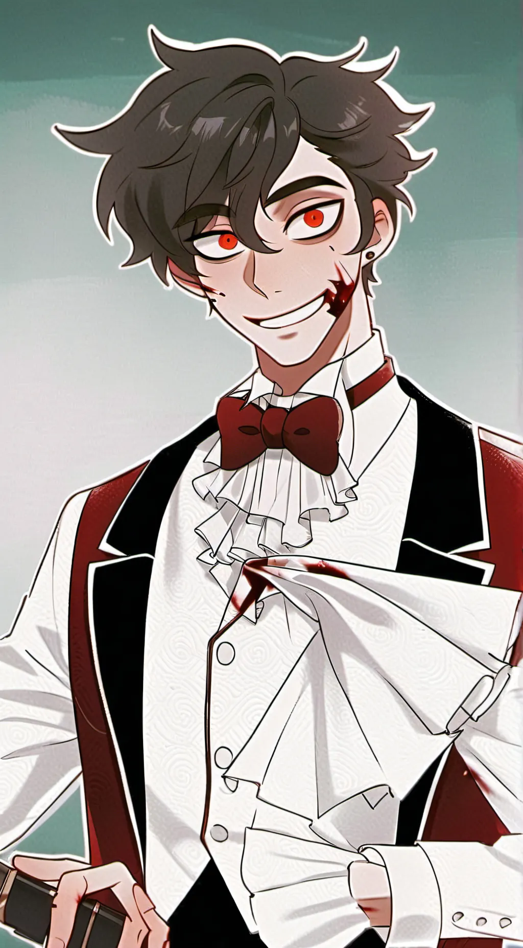 ai character: Human Alastor  background