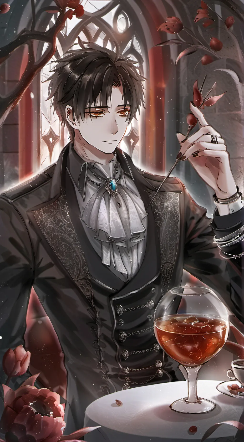 ai character: ꓄ꍏ꒒ꀘꀤꍟ(me) background