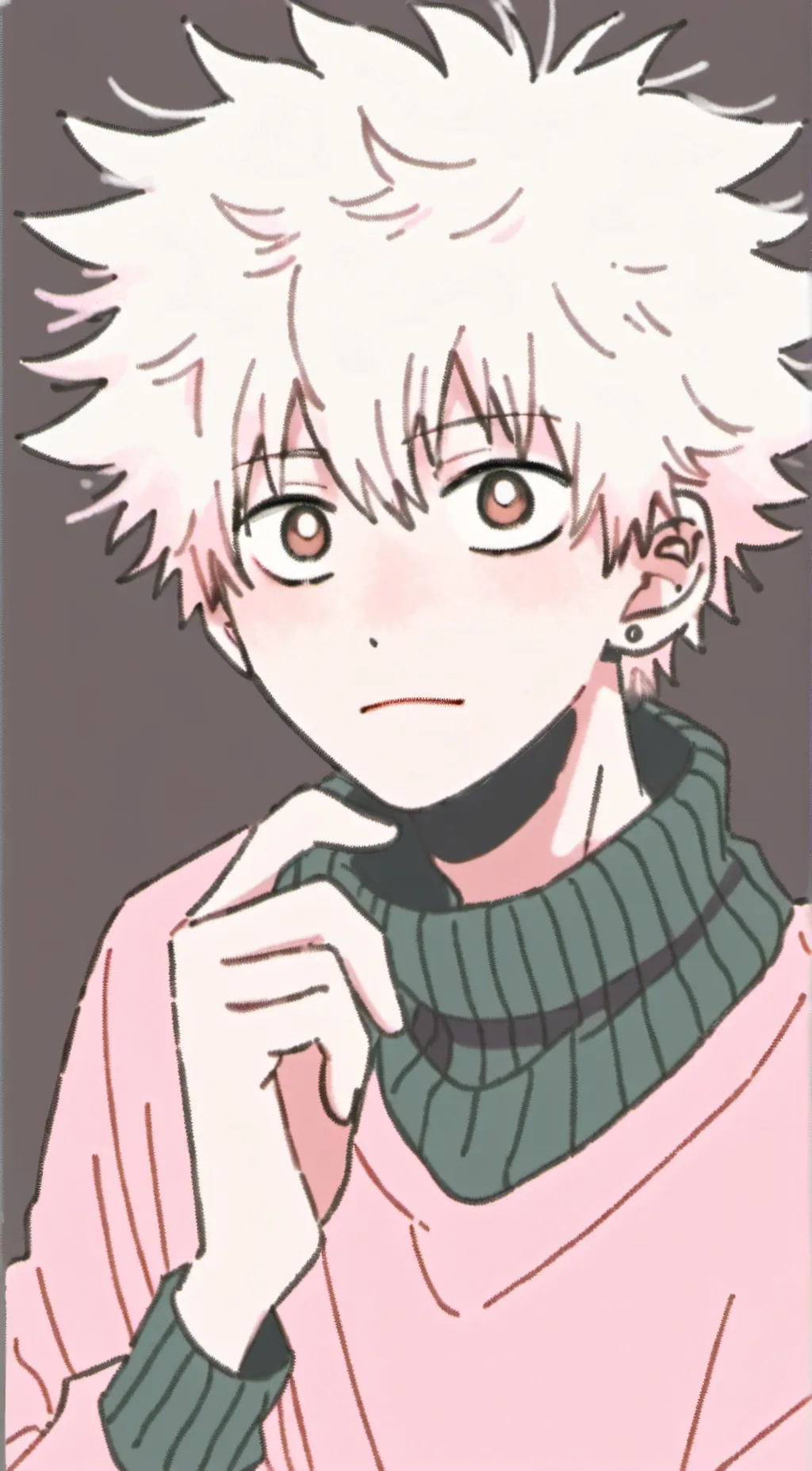 ai character: Bakugo  background