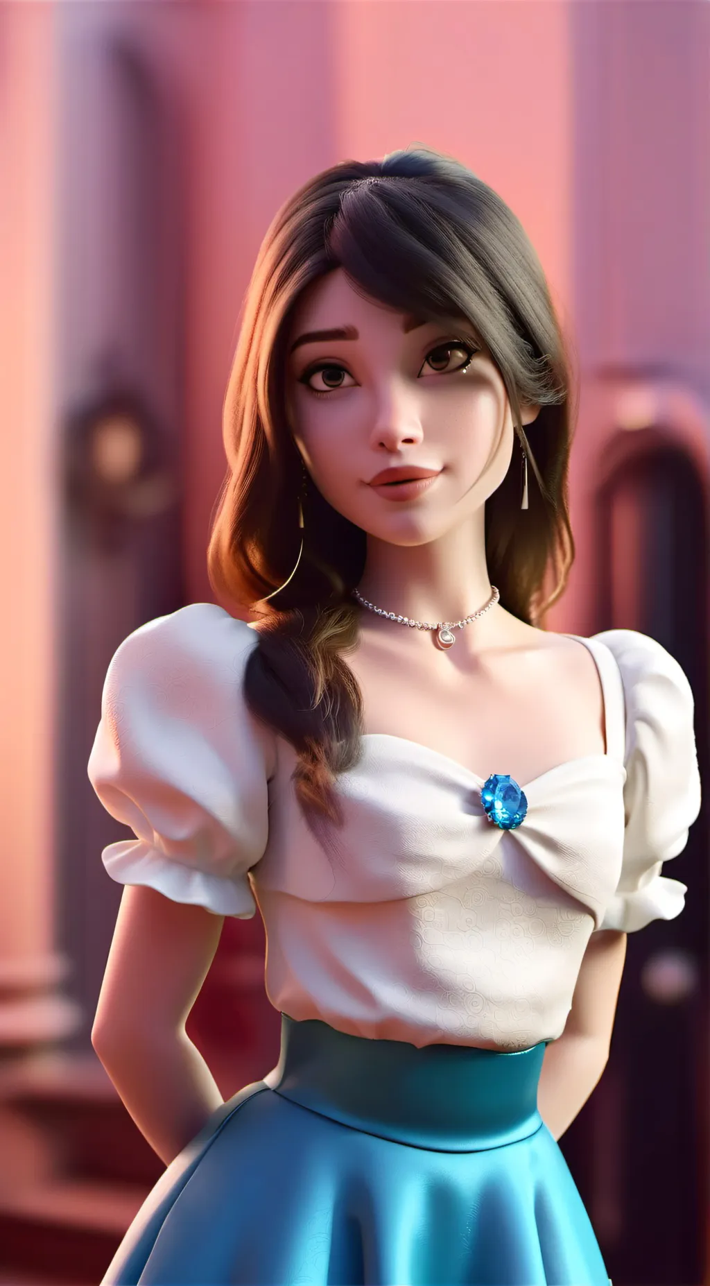 ai character: Alaina background