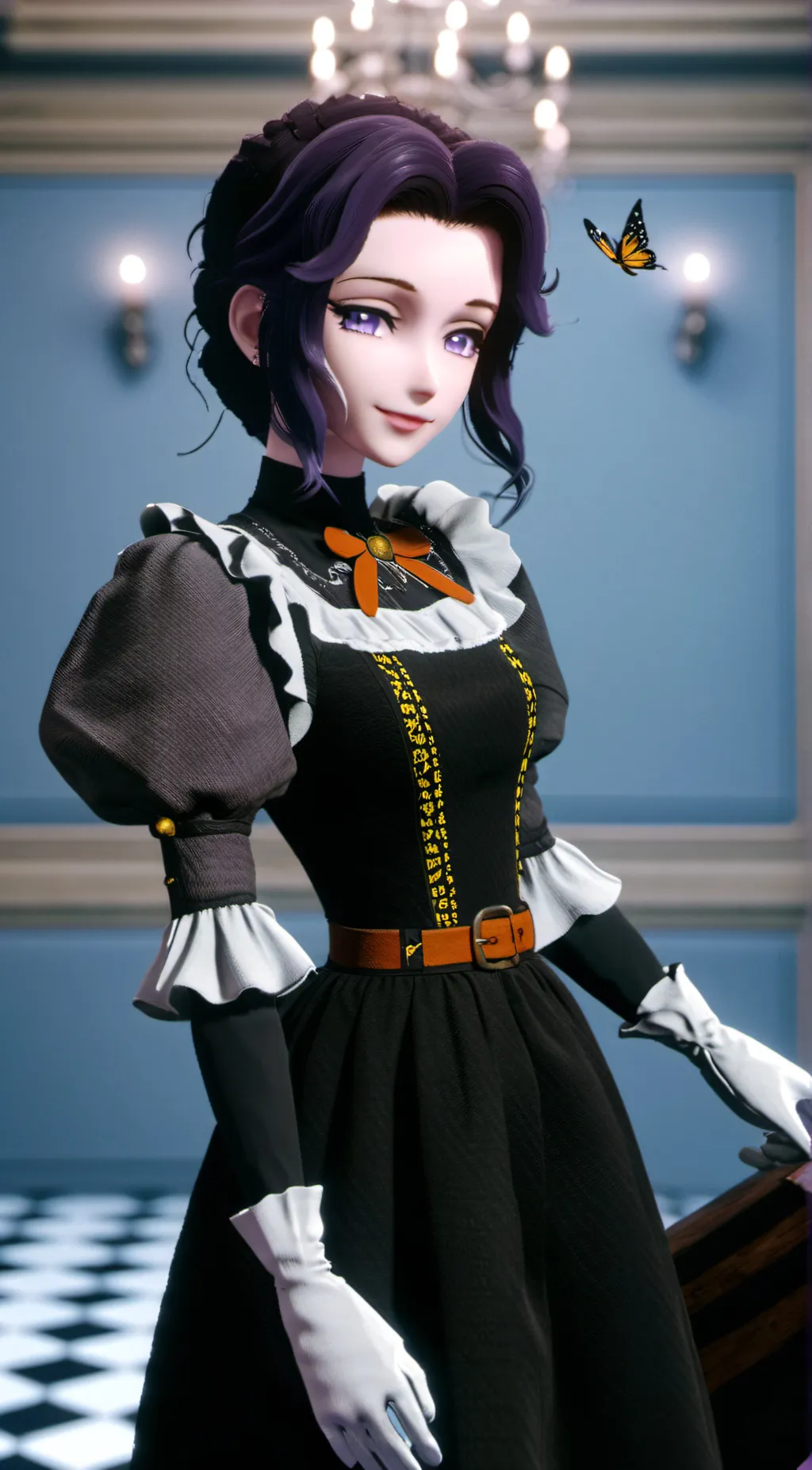 ai character: Kocho Shinobu background