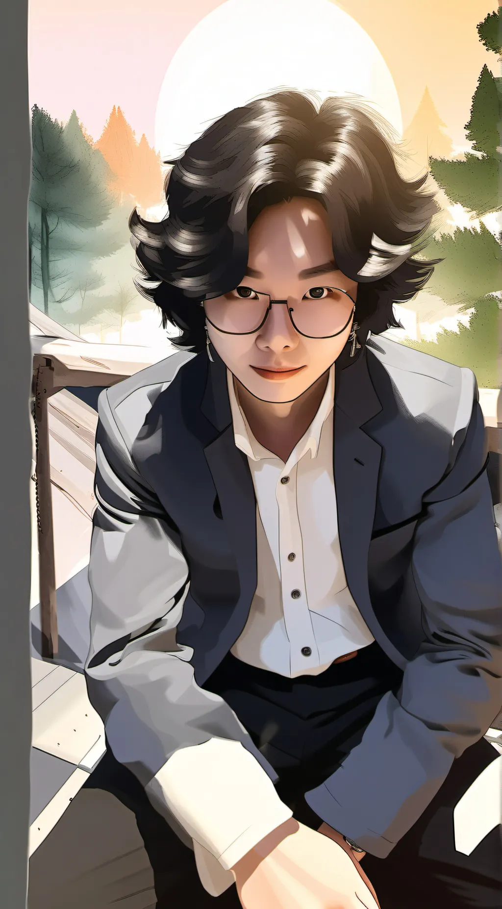 ai character: jungkook  background