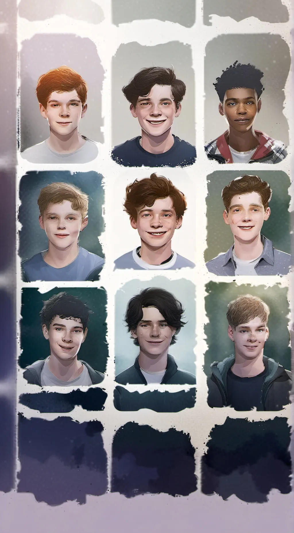 ai character: The Losers Club☆ background