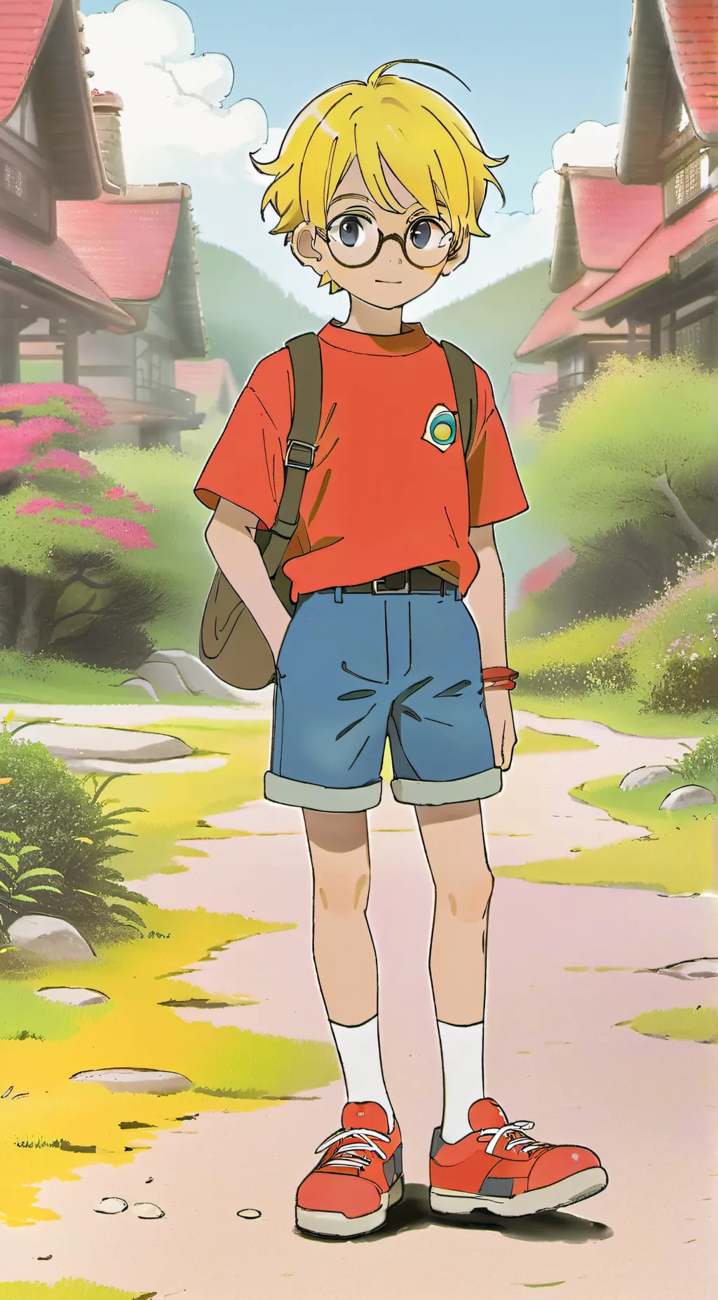 ai character: Mikey From SML background