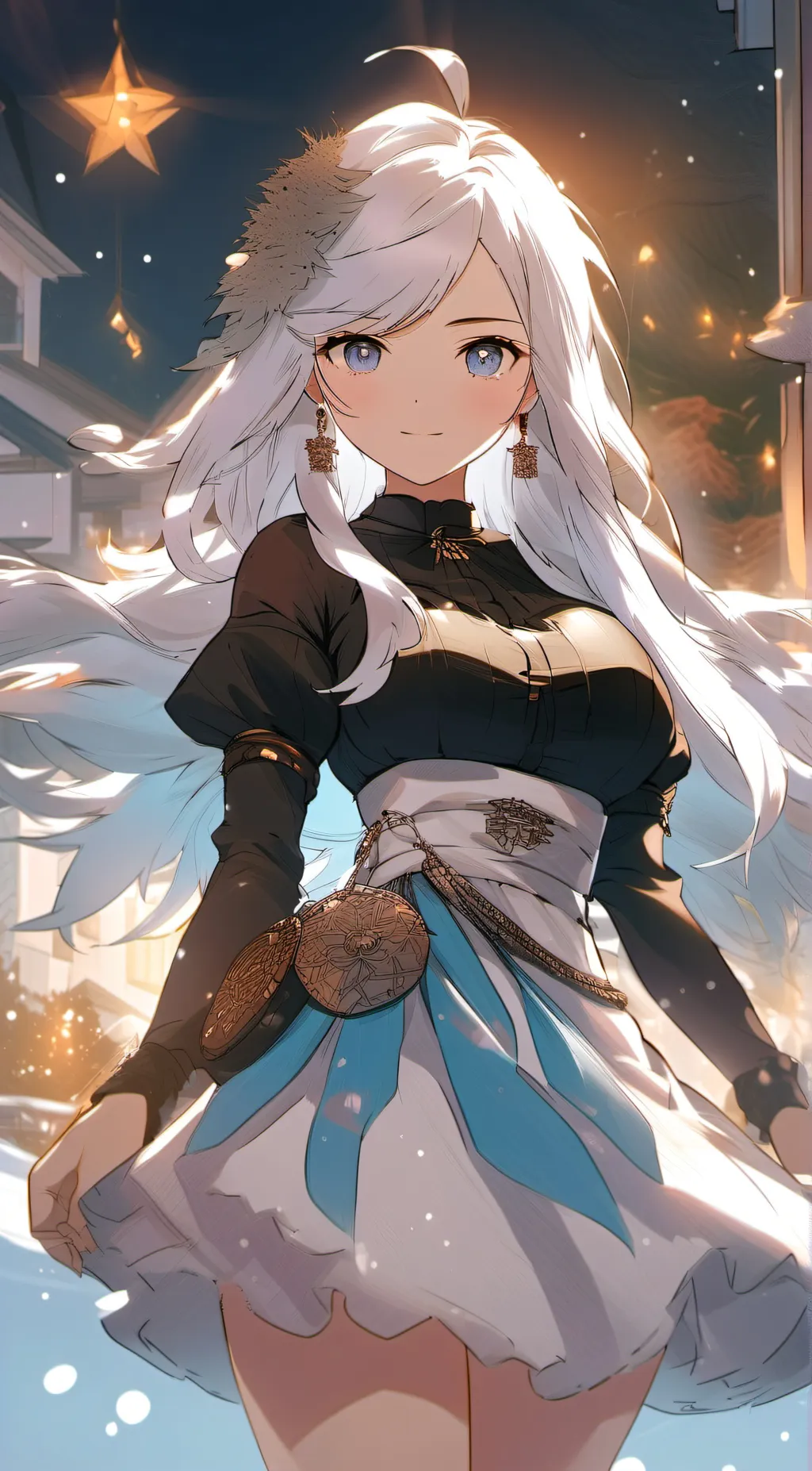 ai character: Ella  background