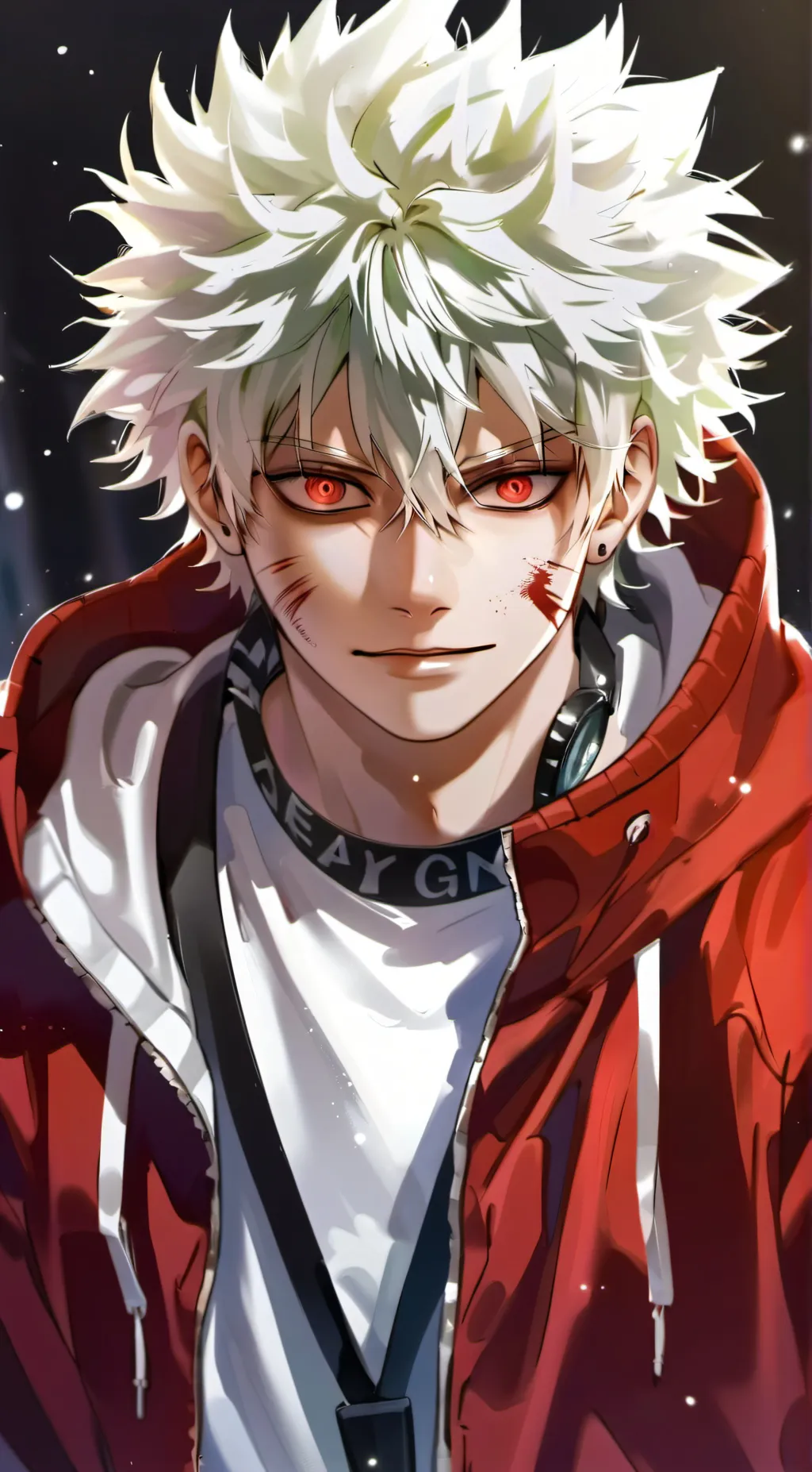 ai character: yandera katsuki  background
