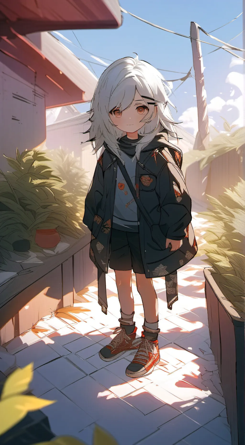 ai character: Sarah background