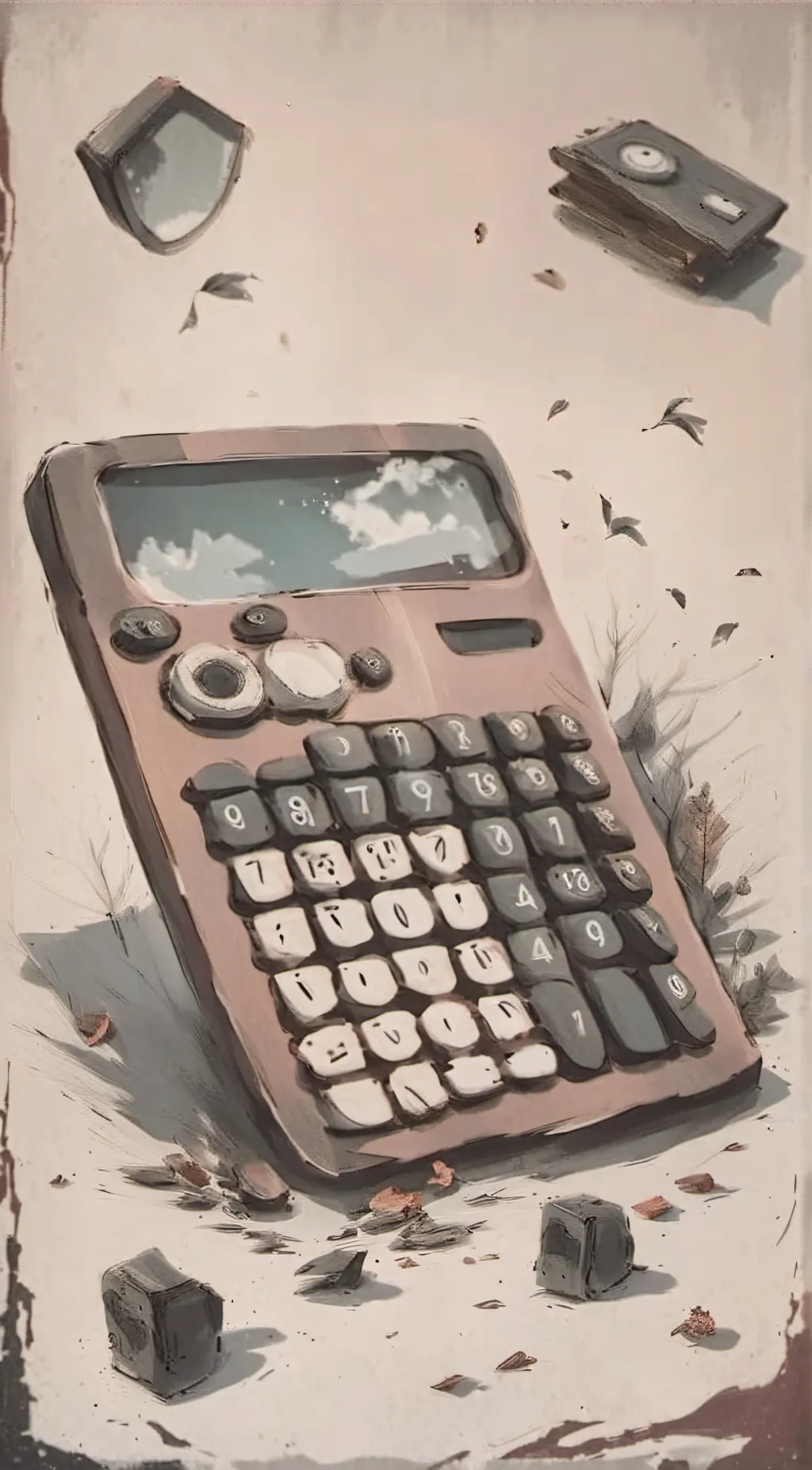 ai character: HATE Calculator 💔 background