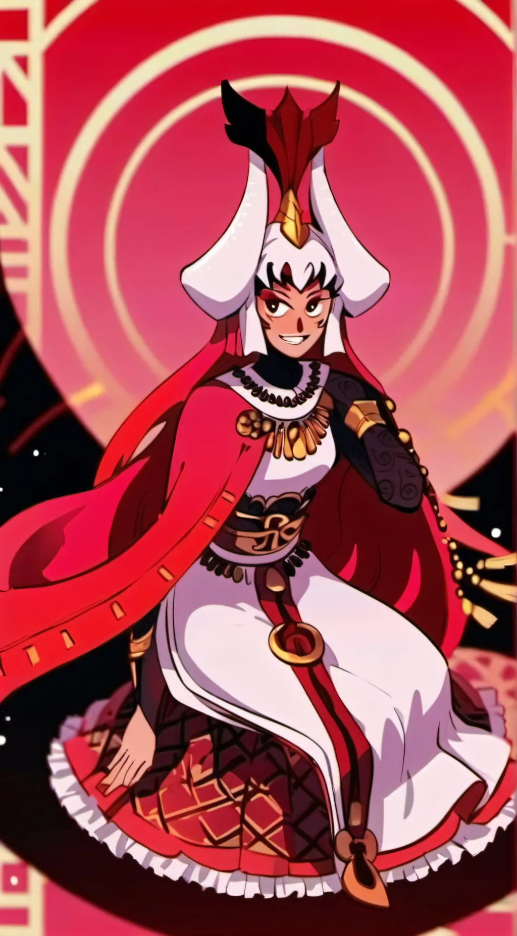 ai character: Valentino  background