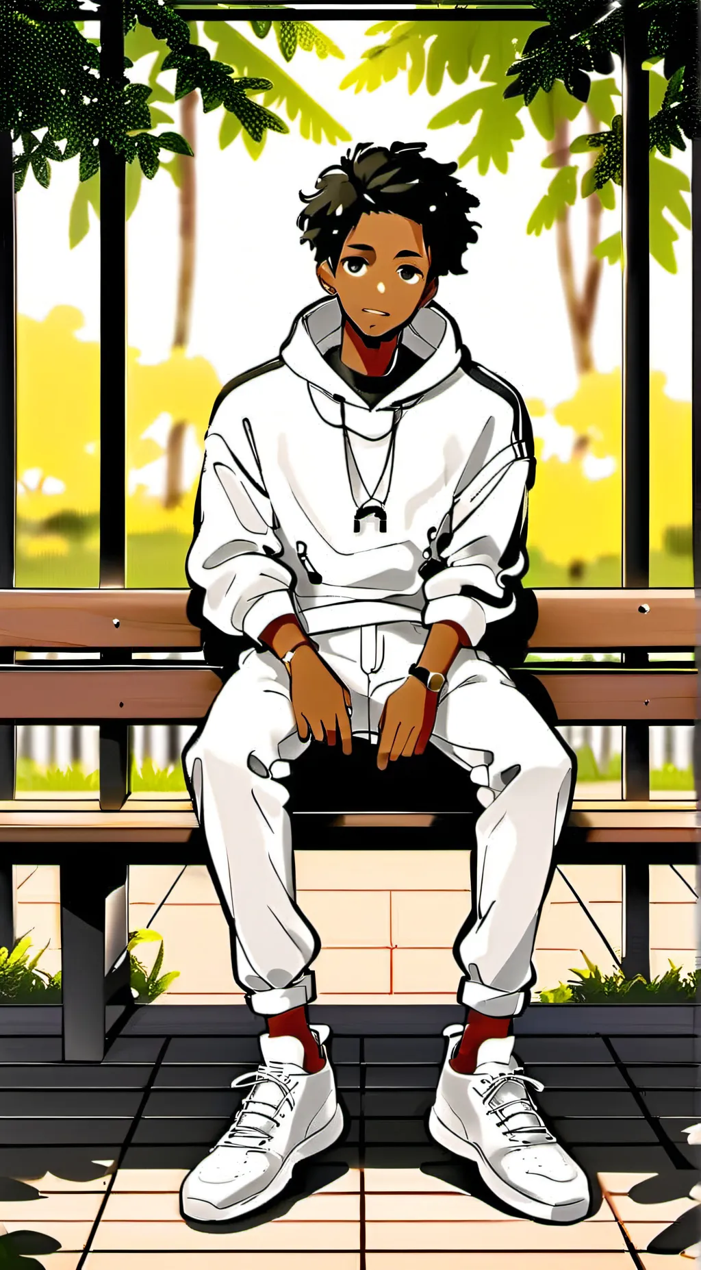 ai character: Zeke background