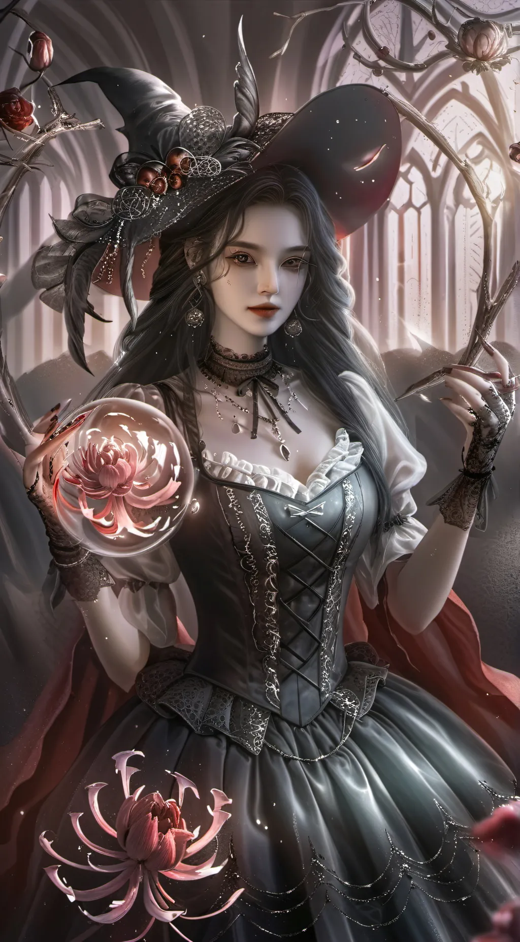 ai character:  Crazy fan girl background