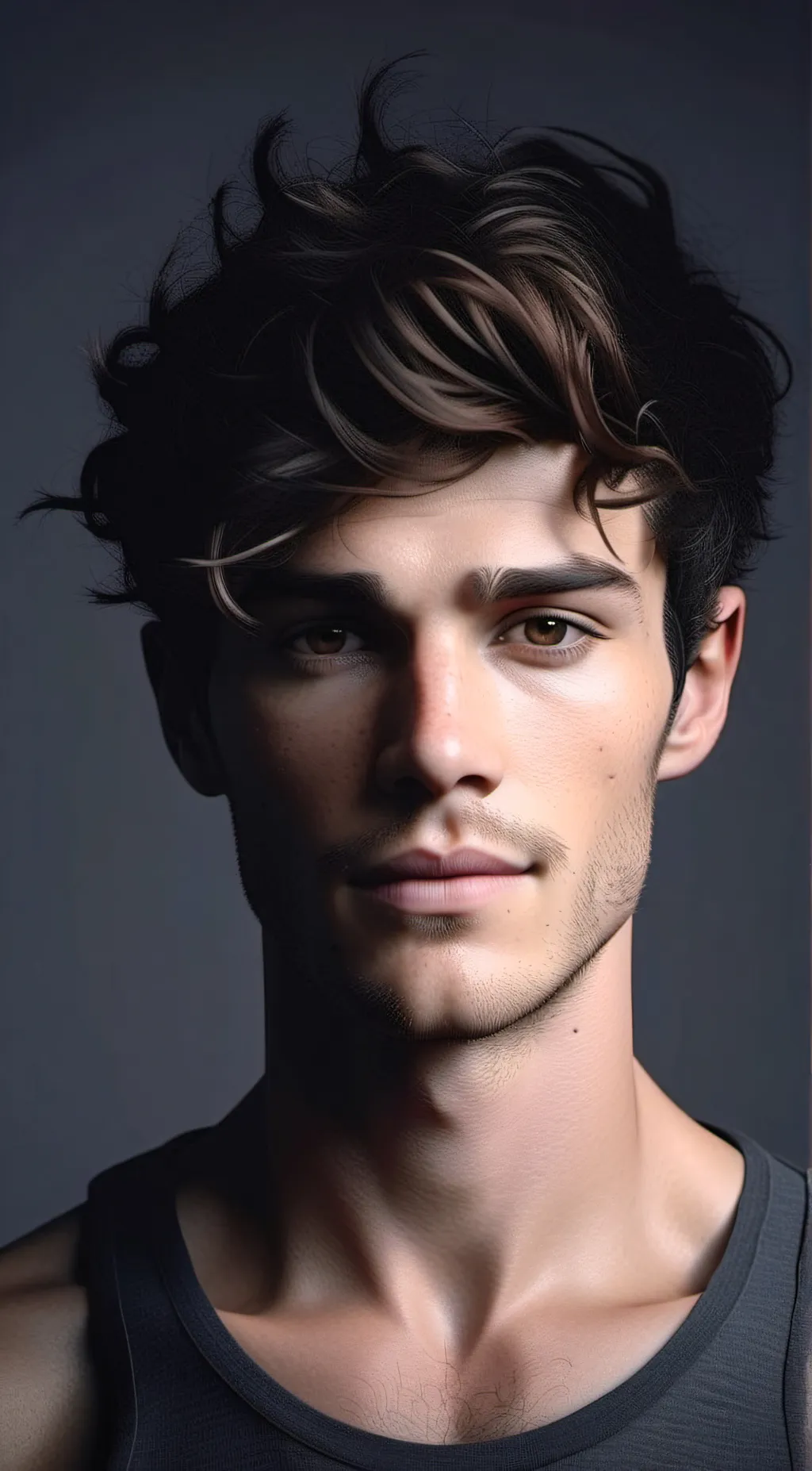 ai character: Leon background