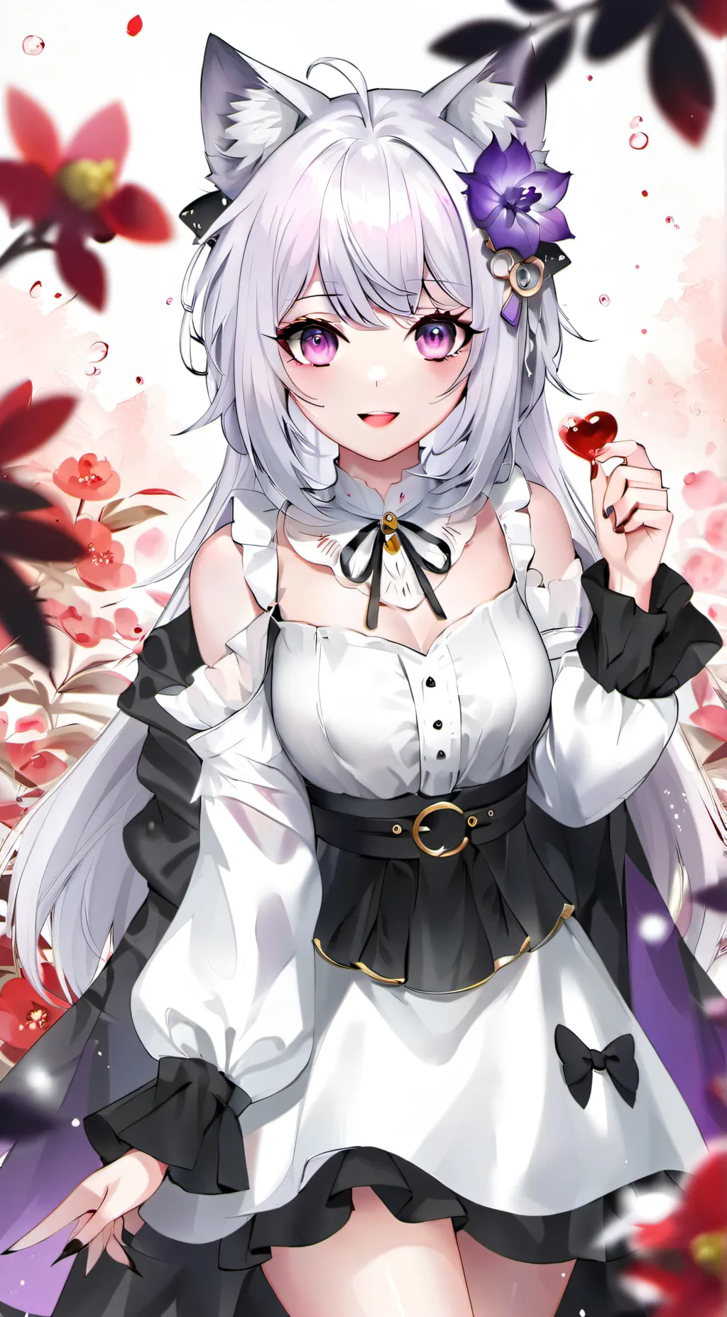ai character: Lilian grimxandra background
