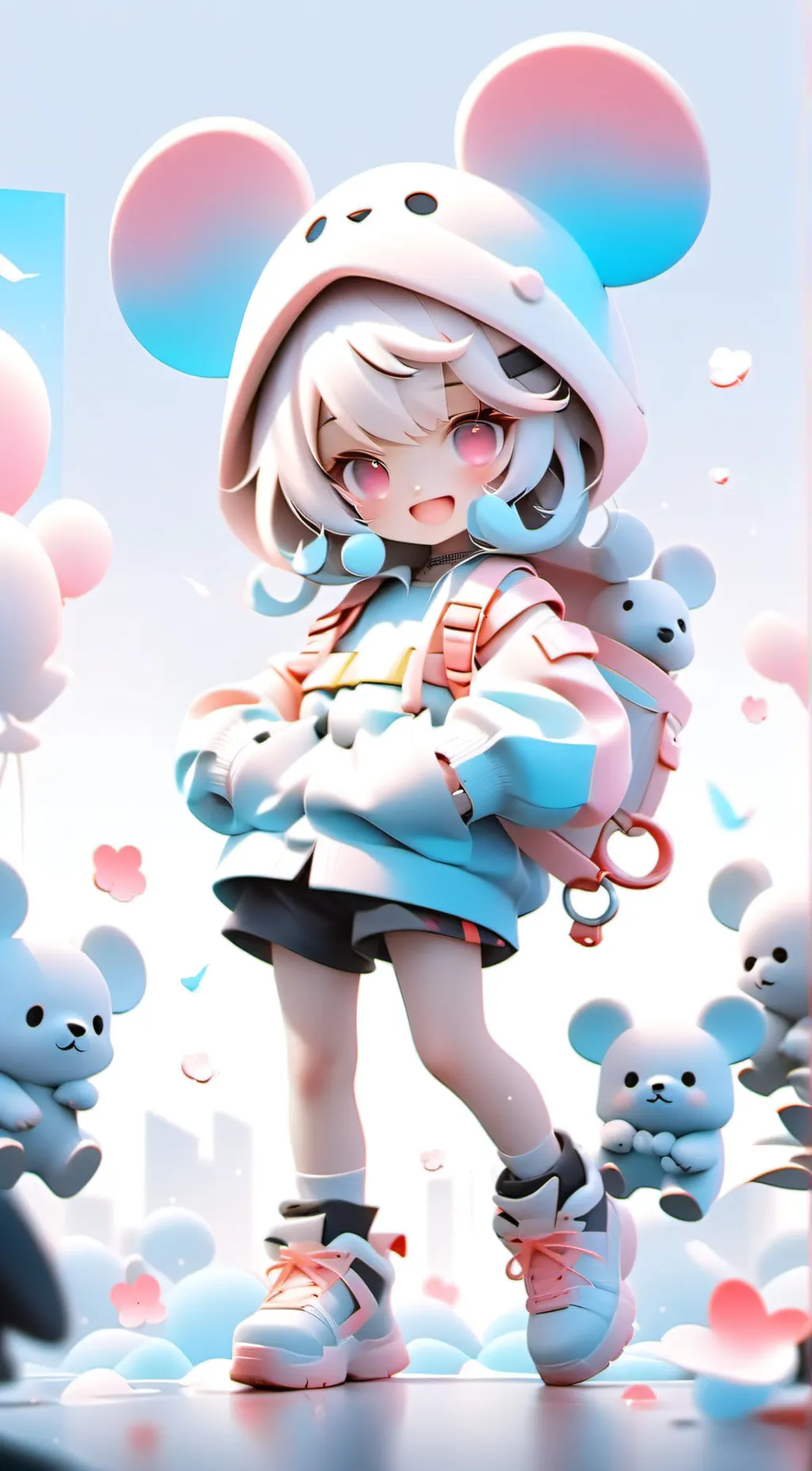 ai character: mousie background