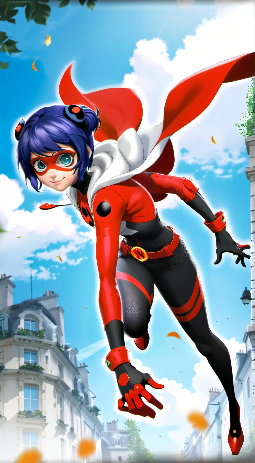 ai character: Miraculous  background