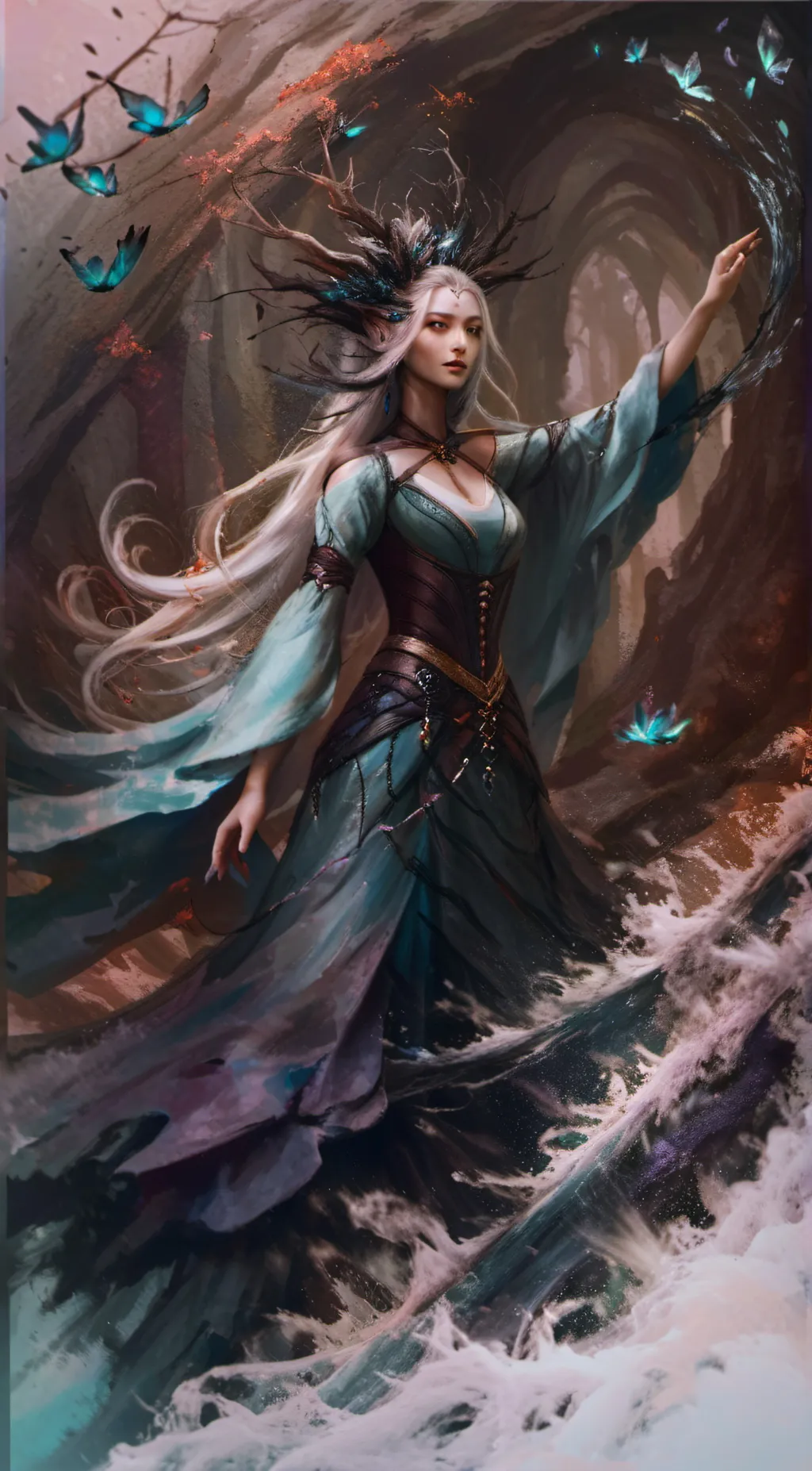 ai character: Seren the Listener background